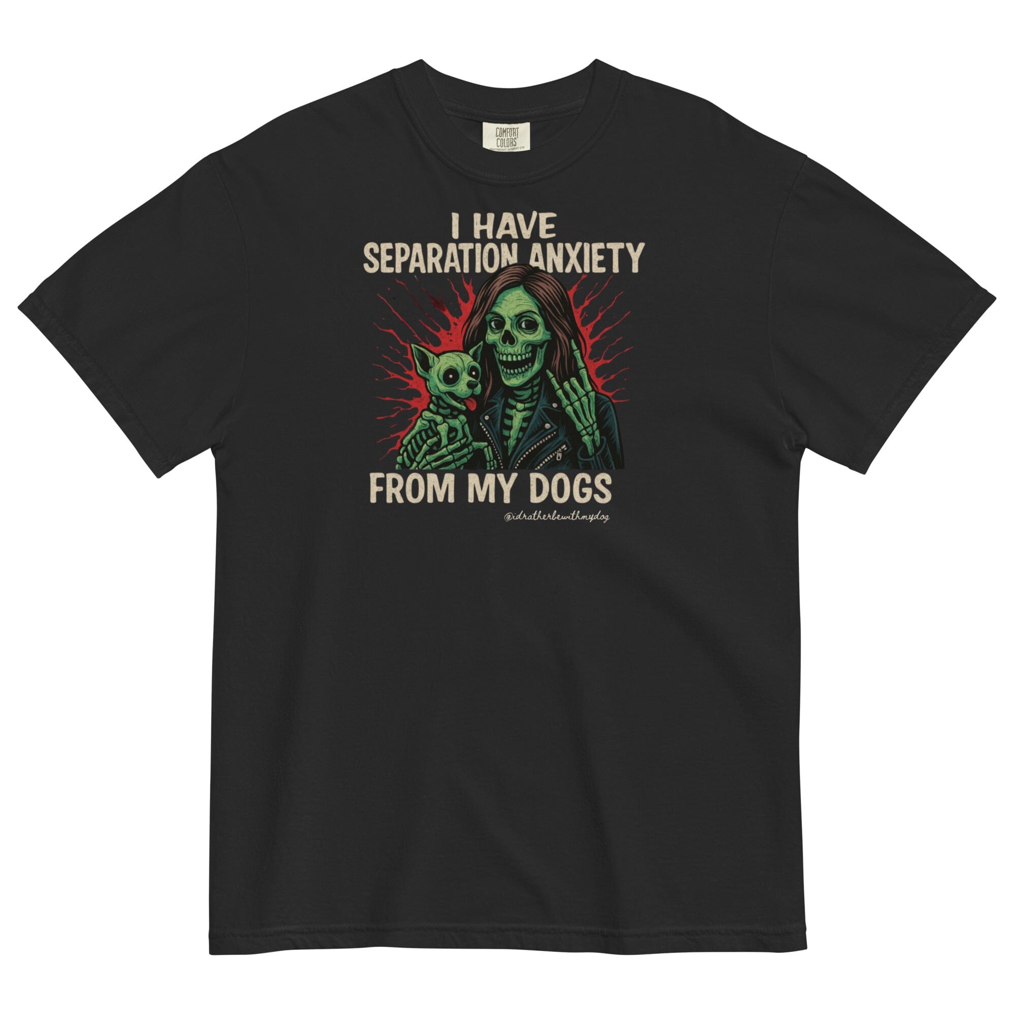 Spooky Separation Pigment Dyed Uni T