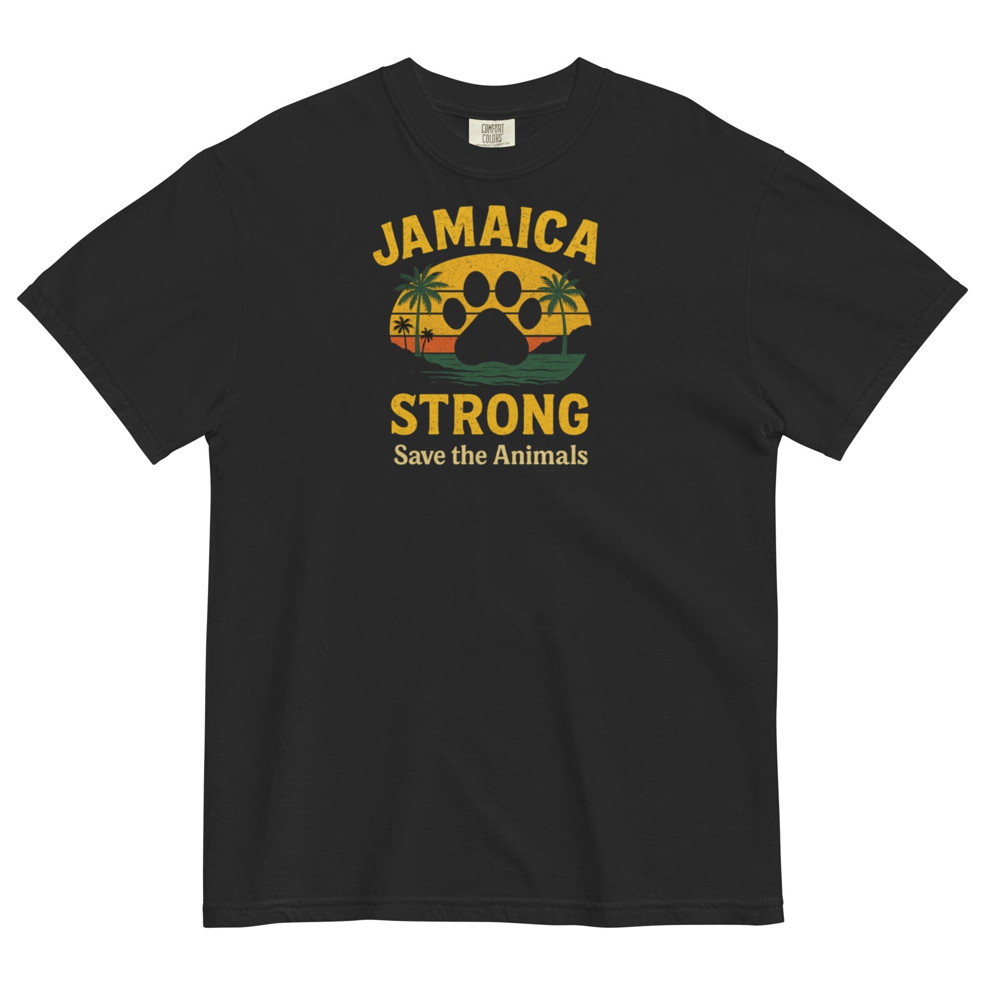 Jamaica Beach Strong Pigment Dyed Uni T (ALL PROFIT DONATED)