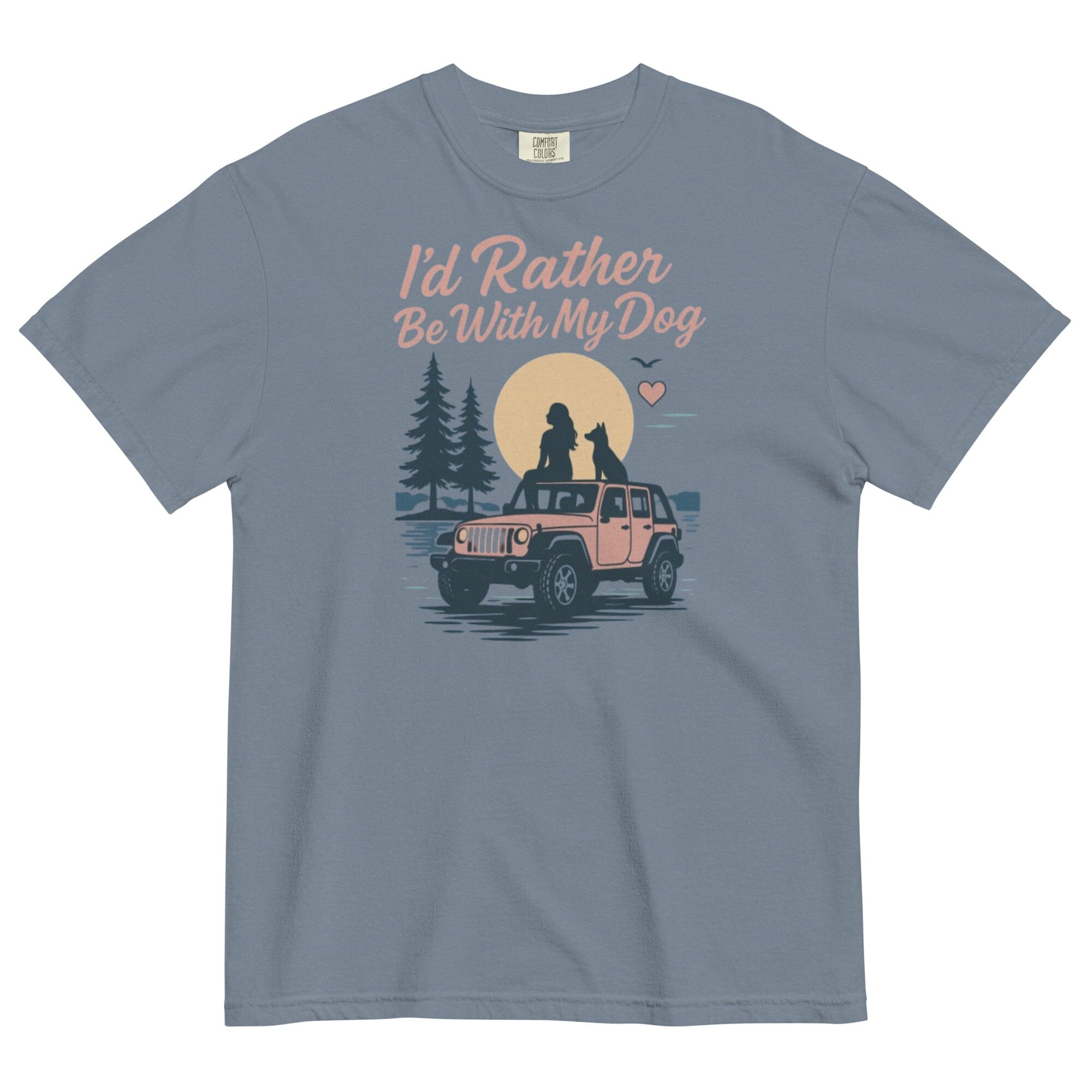 Sunset Lake Pigment Dyed Uni T