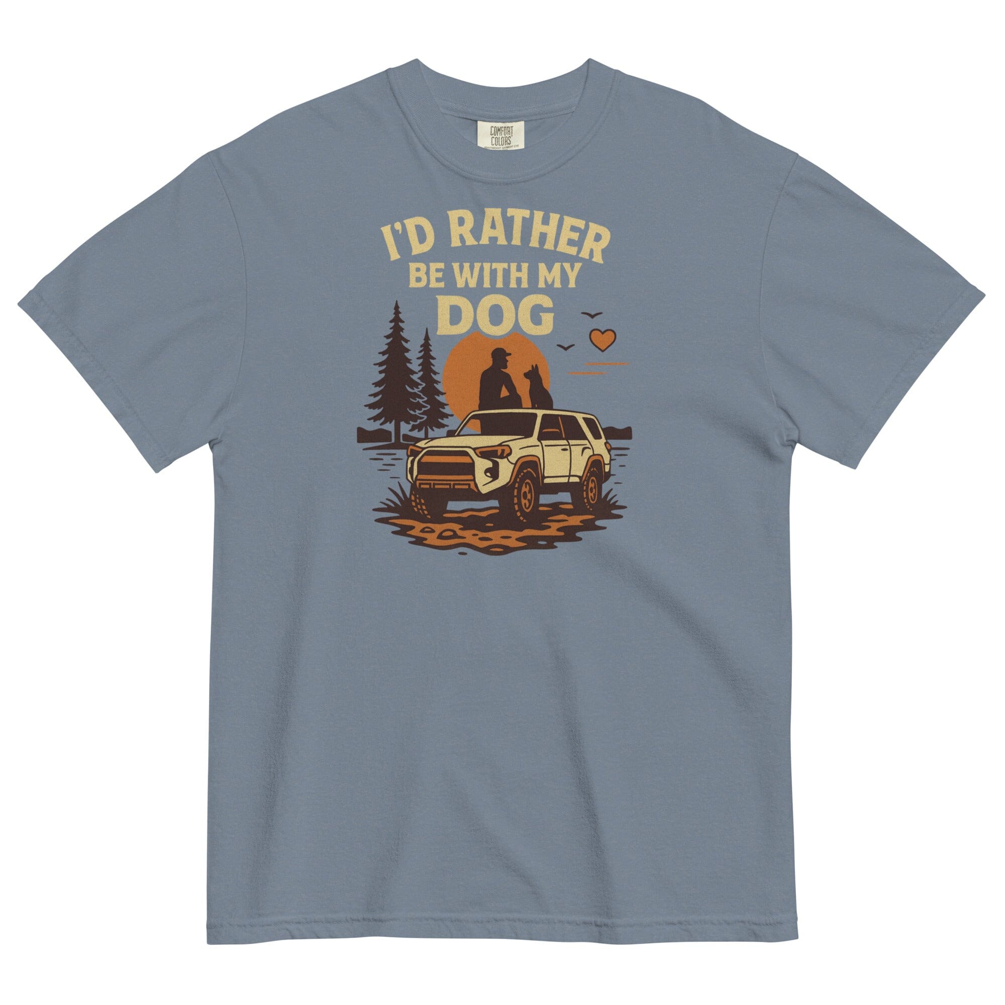 Sunset Runner Male Pigment Dyed Uni T
