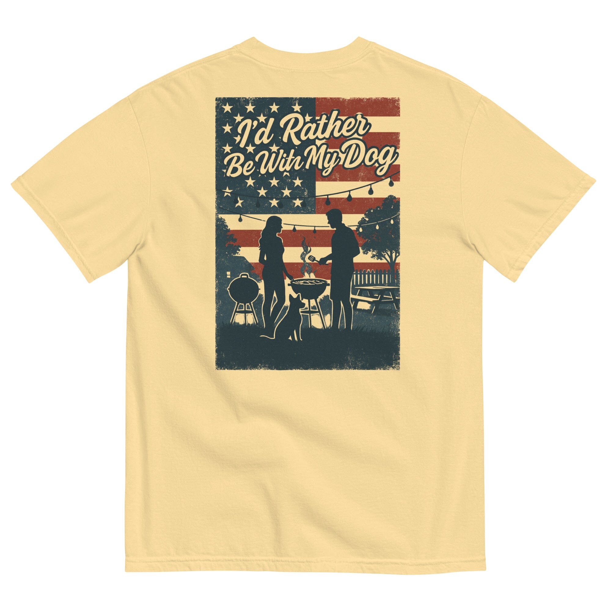 BBQ Vibes Pigment Dyed Uni T