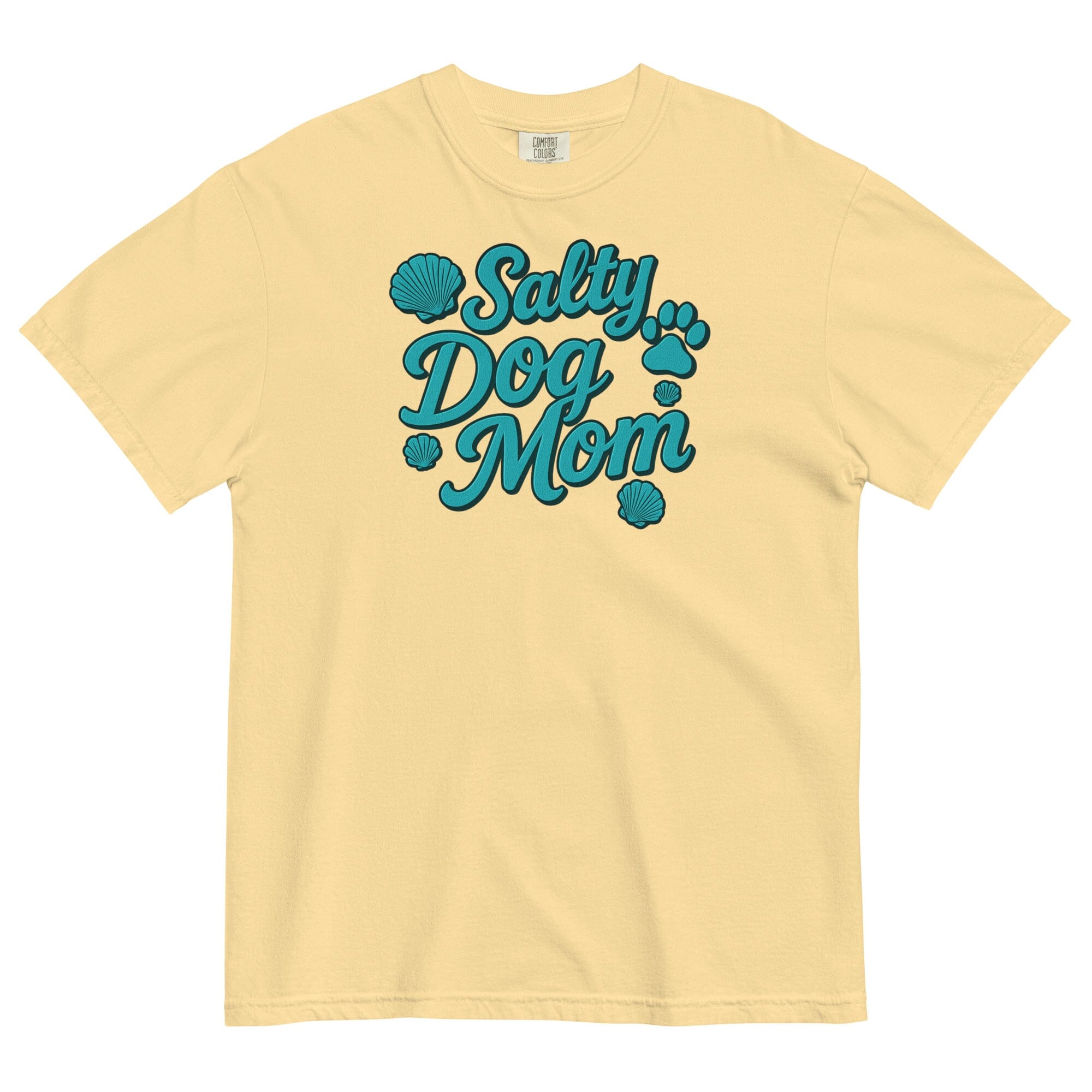 Salty Dog Mom Pigment Dyed T