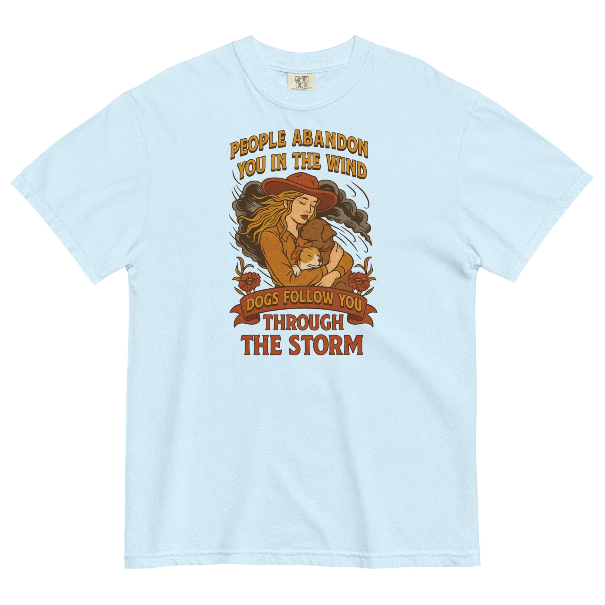 Through the Storm Pigment Dyed Uni T