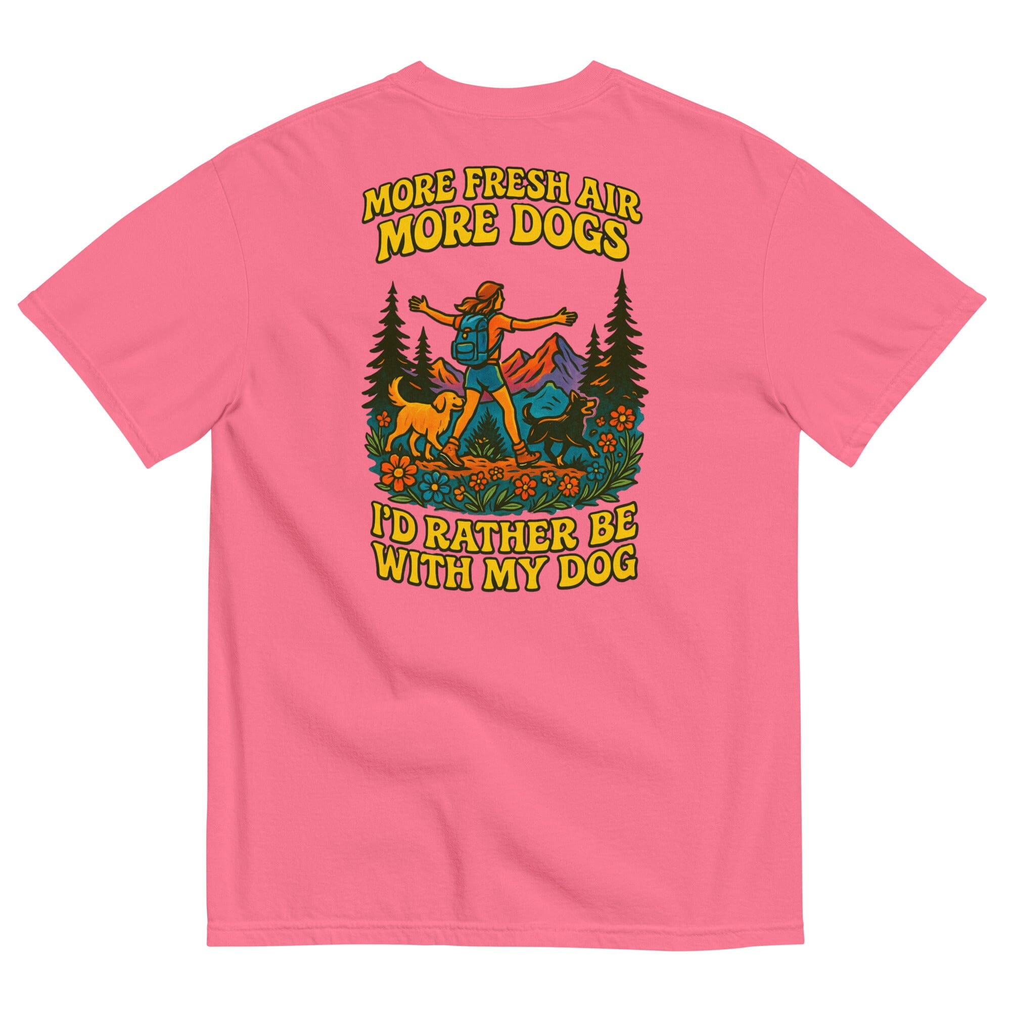 Fresh Air Hikes Pigment Dyed Uni T