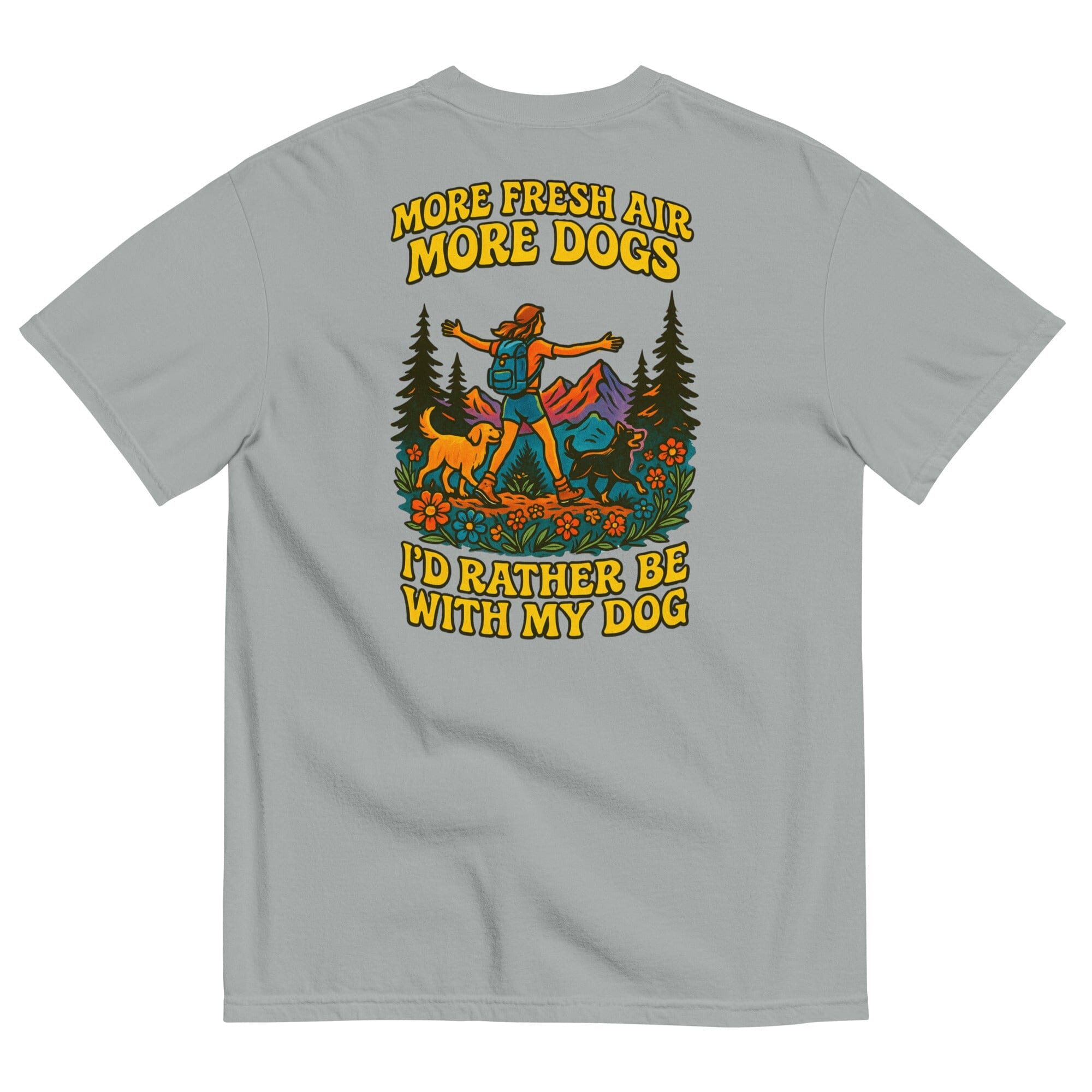 Fresh Air Hikes Pigment Dyed Uni T