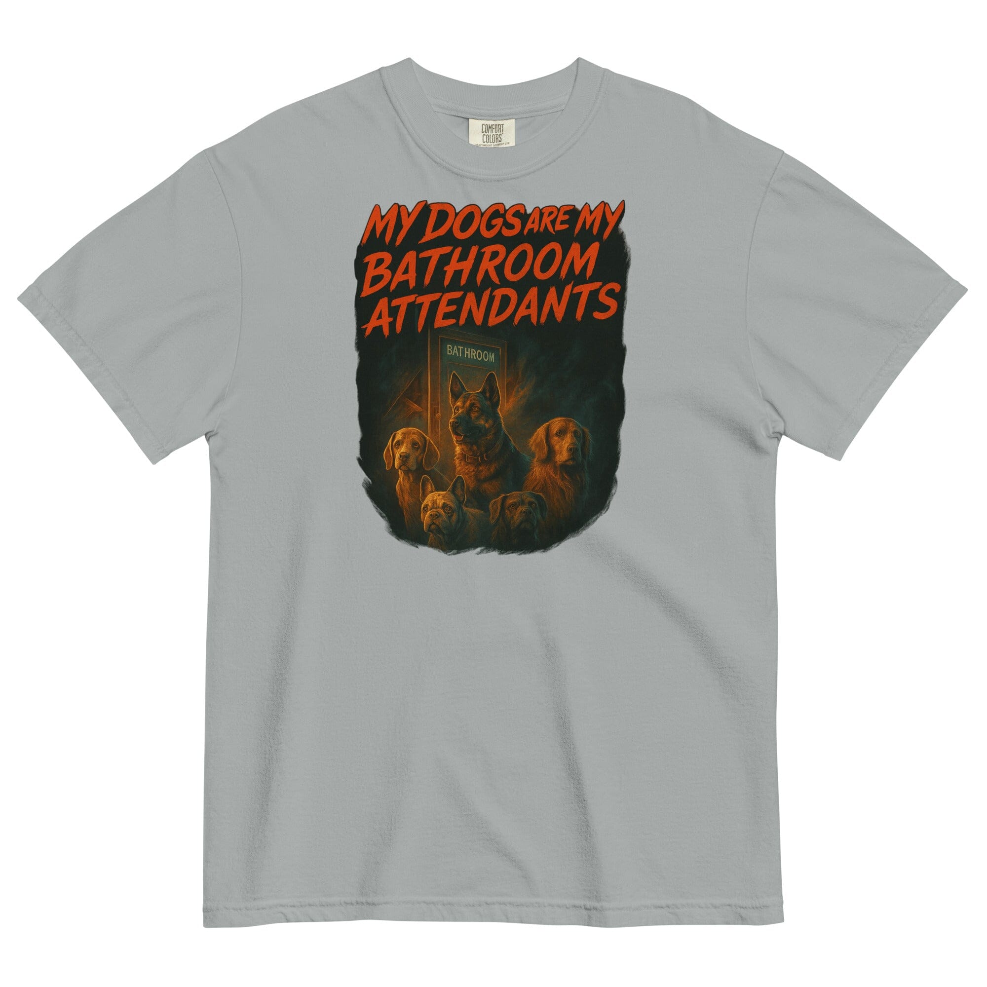 Bathroom Attendant Pigment Dyed Uni T