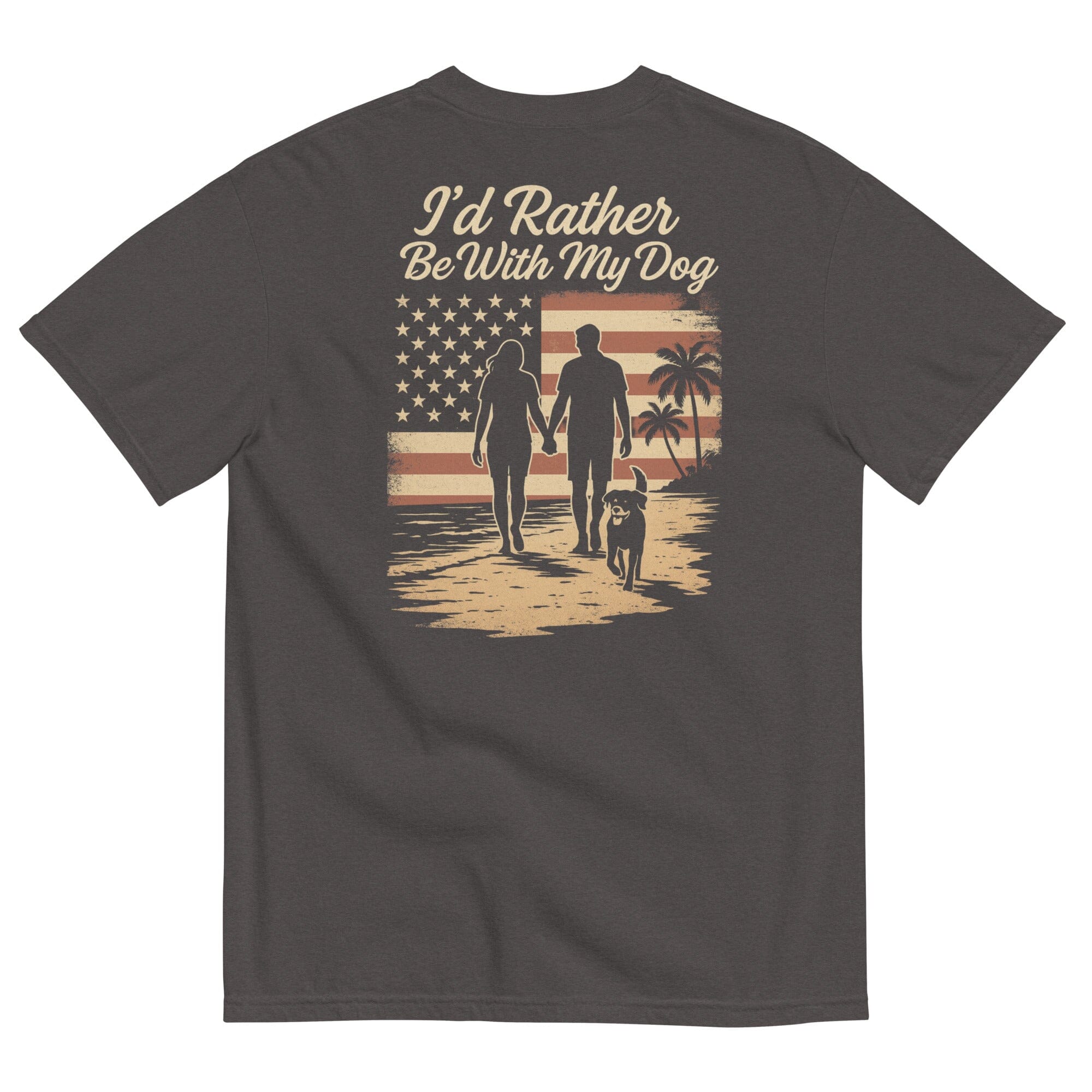 USA Beach Pigment Dyed Uni T