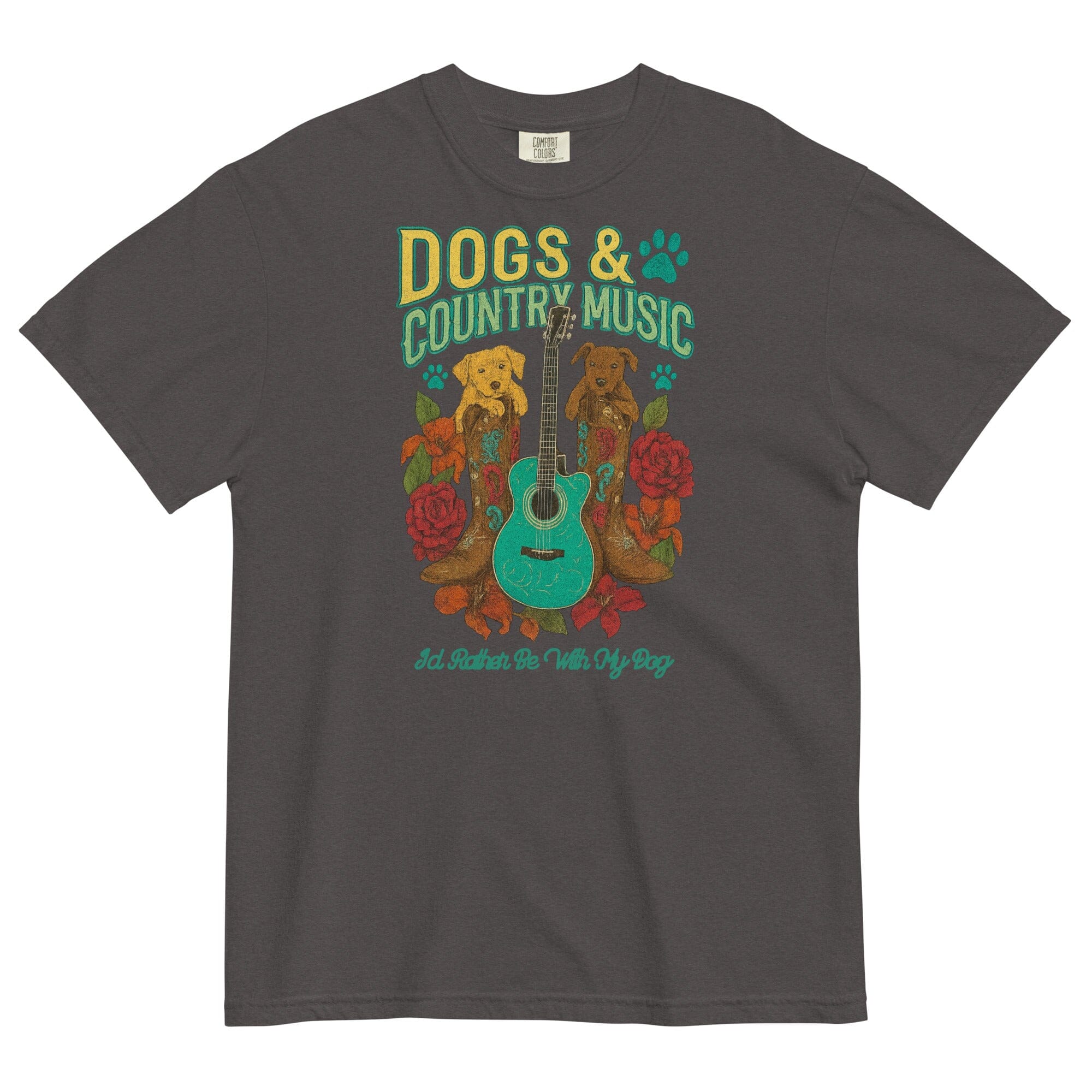 Dogs & Country Pigment Dyed Uni T