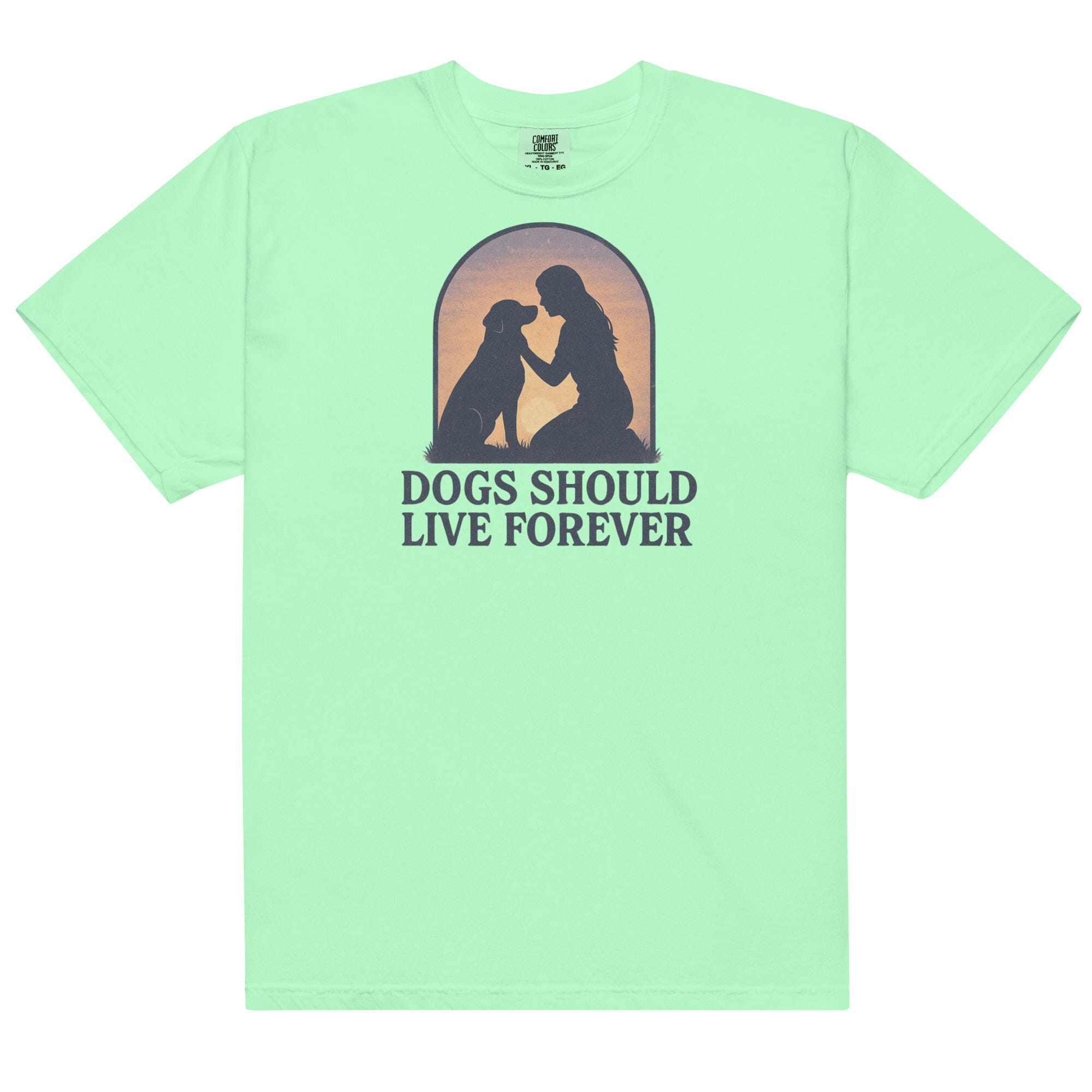 New Live Forever Pigment Dyed Uni T (PMAR)