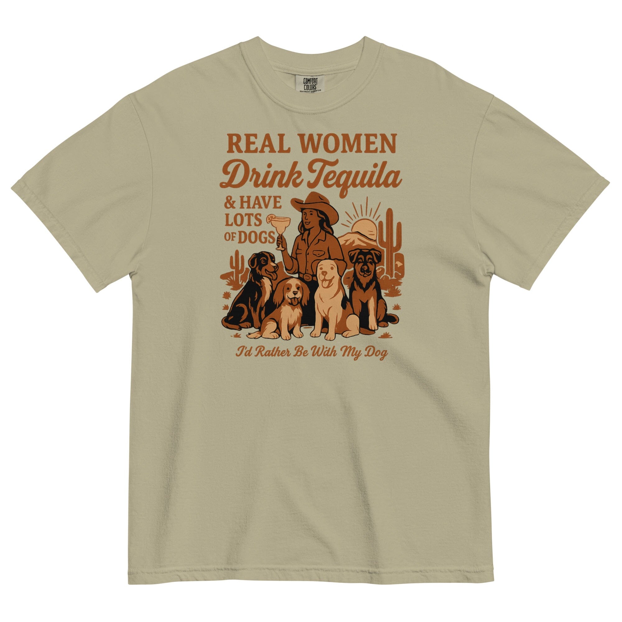 Women & Tequila Pigment Dyed Uni T