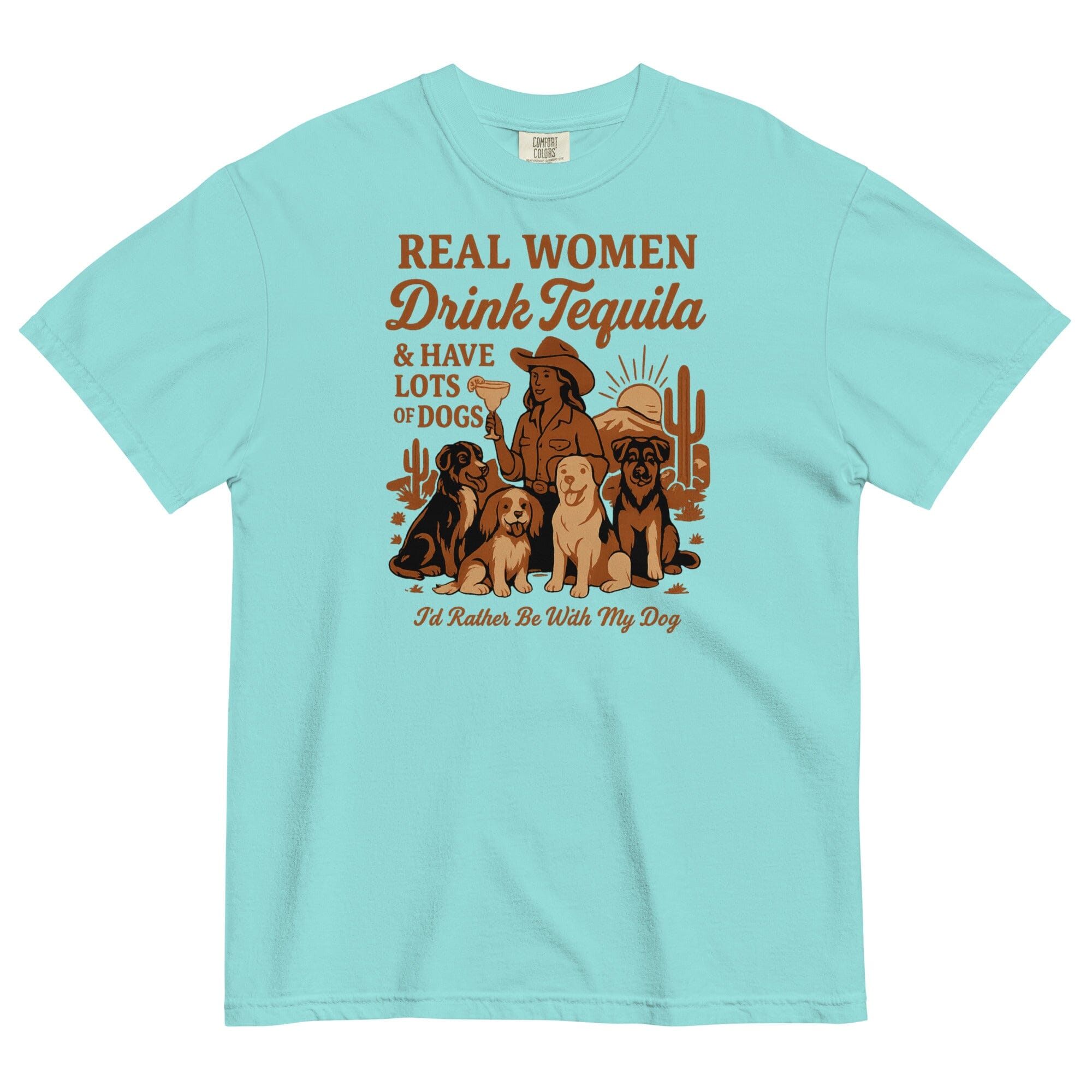 Women & Tequila Pigment Dyed Uni T