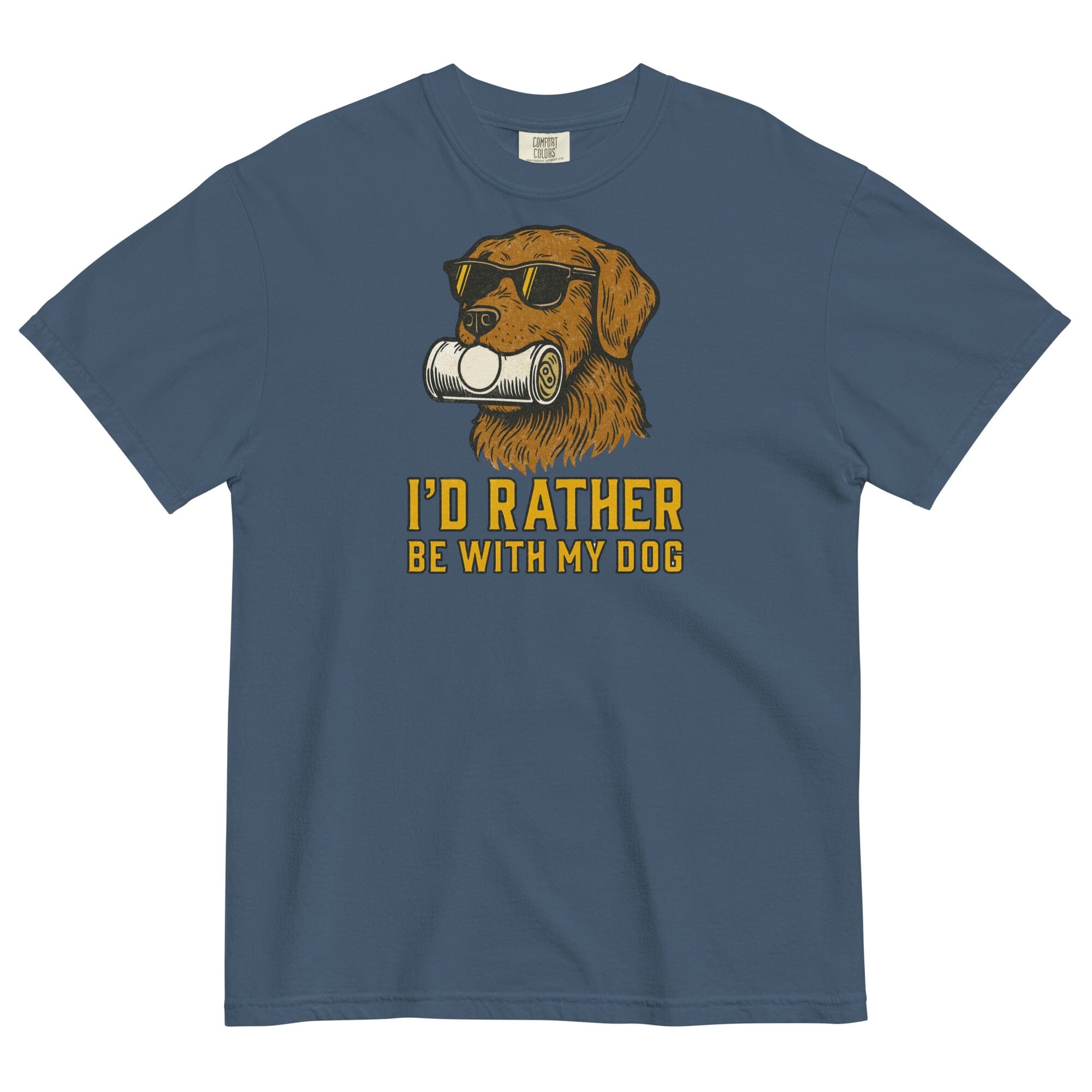 Beer & Football Pigment Dyed Uni T