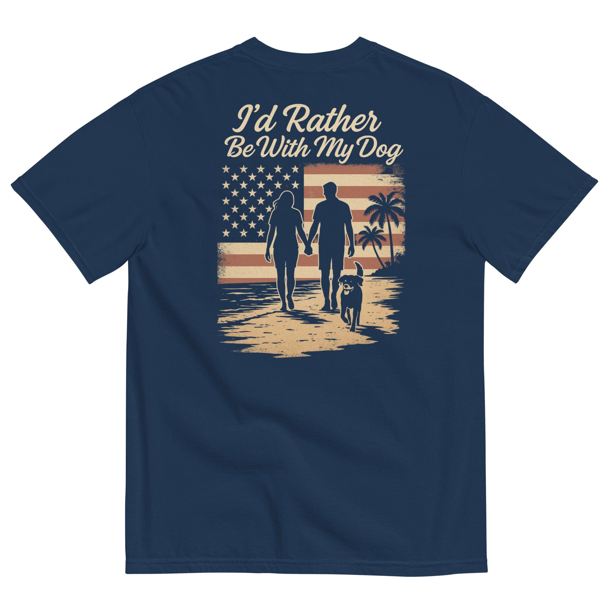 USA Beach Pigment Dyed Uni T