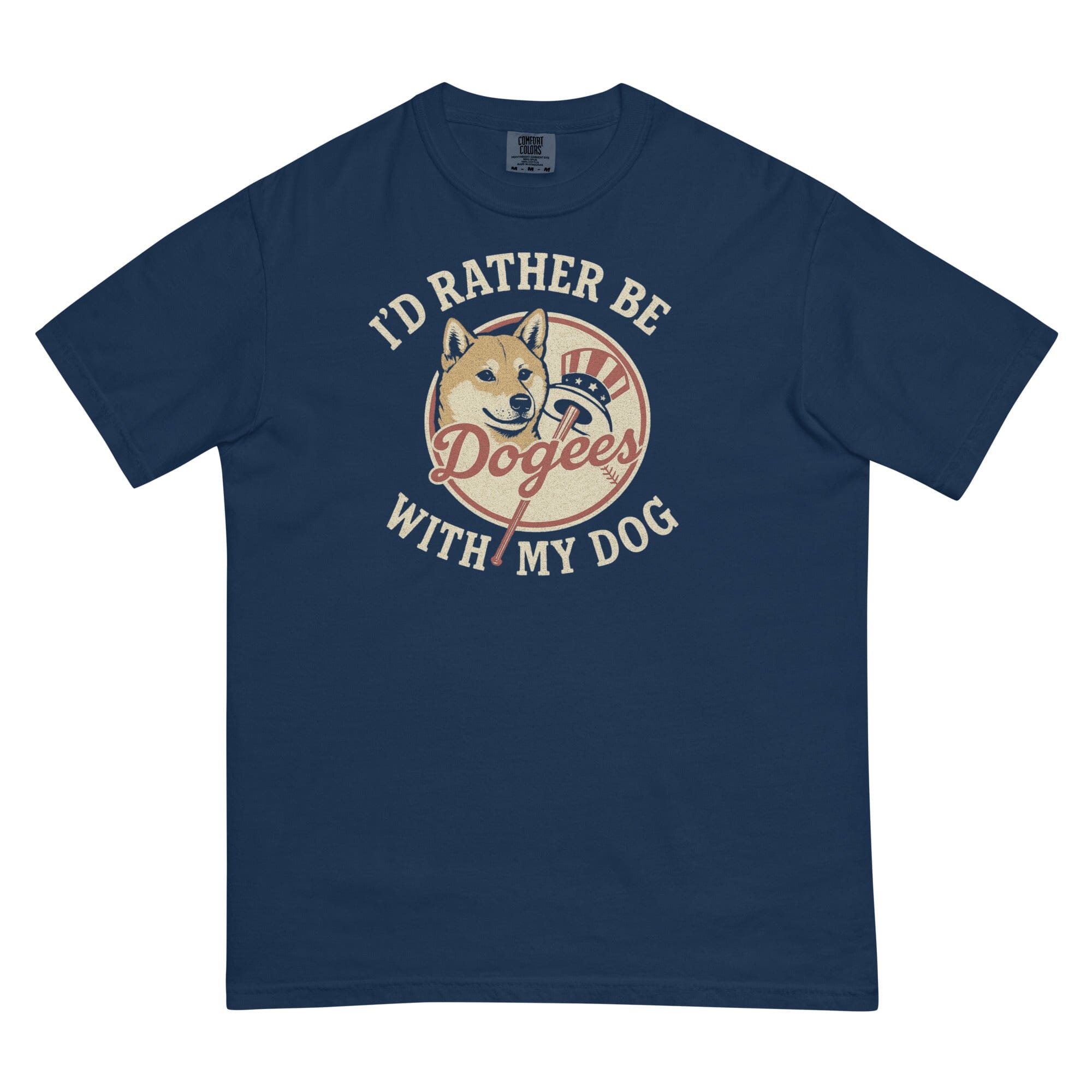 Custom Shiba Pigment Dyed Uni T