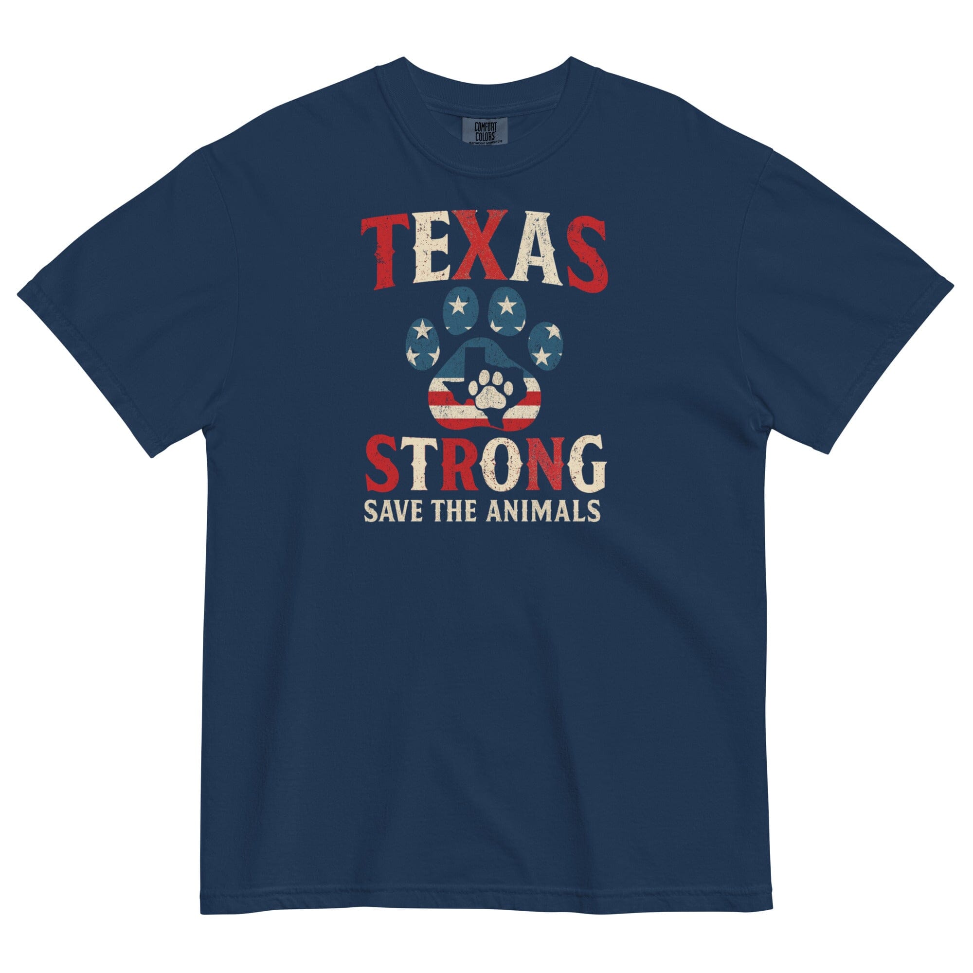 TX Flag Strong Pigment Dyed Uni T (ALL PROFIT DONATED)