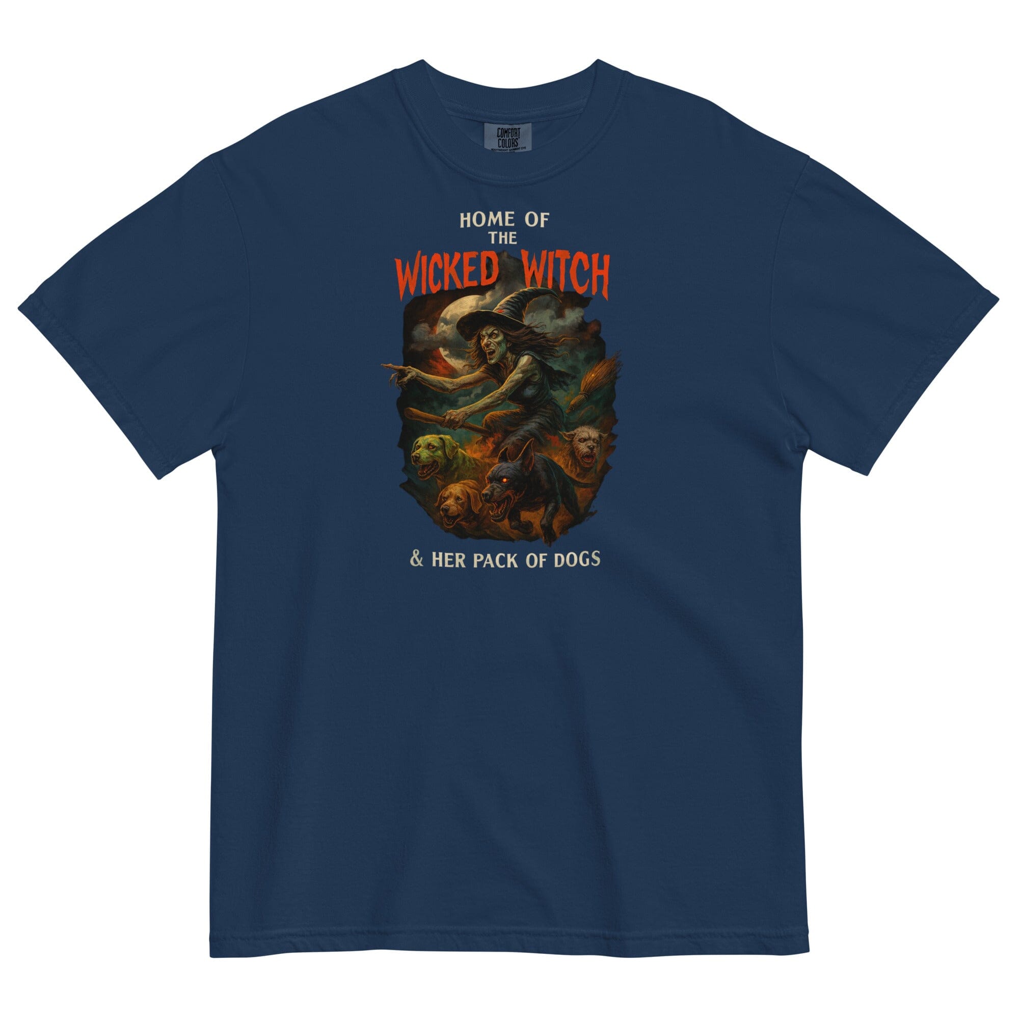 Wicked Witch Haunt Pigment Dyed Uni T