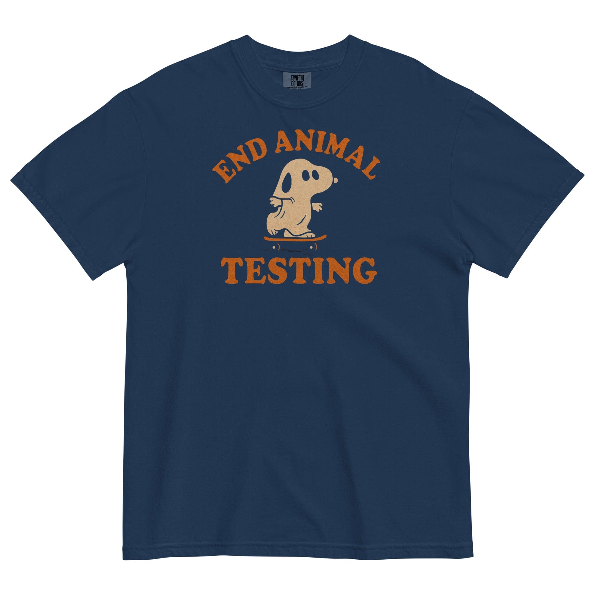 End Animal Testing Ghost Pigment Dyed Uni T (ALL PROFIT DONATED)