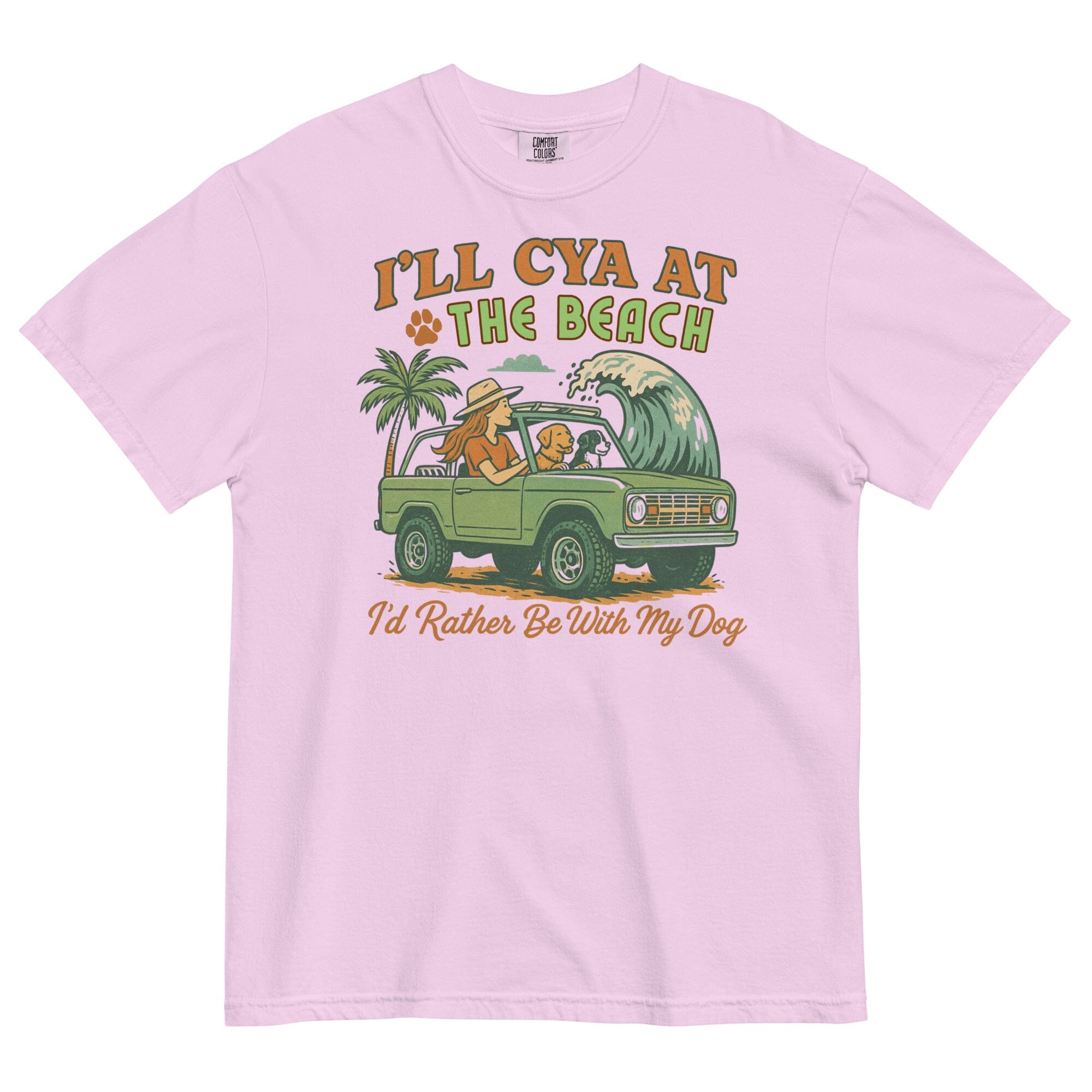 Cya at the Beach Pigment Dyed Uni T