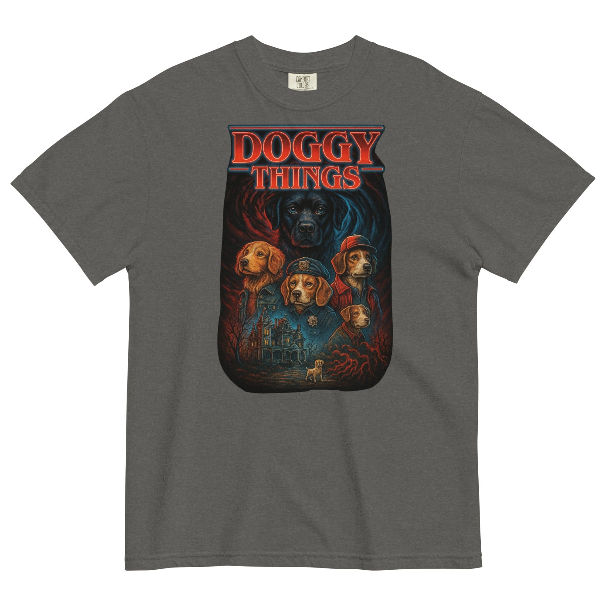 Doggy Things Pigment Dyed Uni T