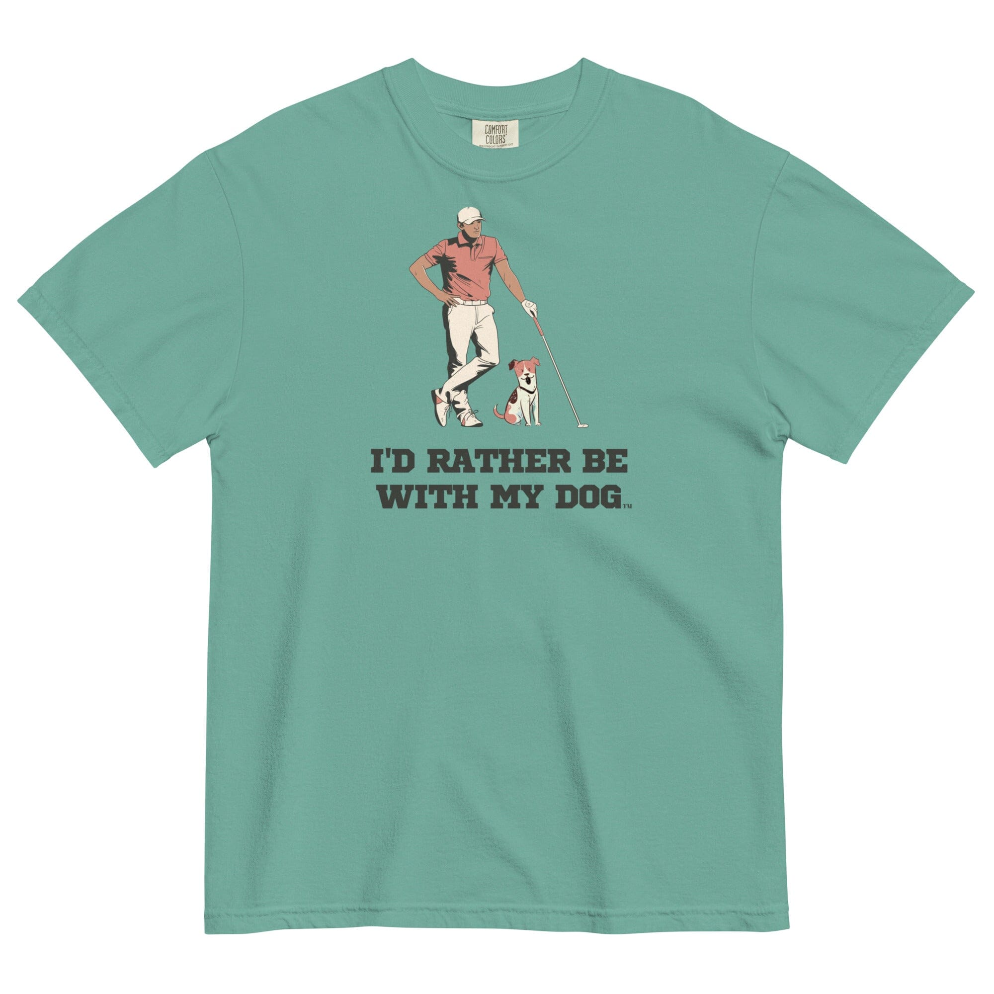 The Golfer Men's Uni T (Pigment Dyed)