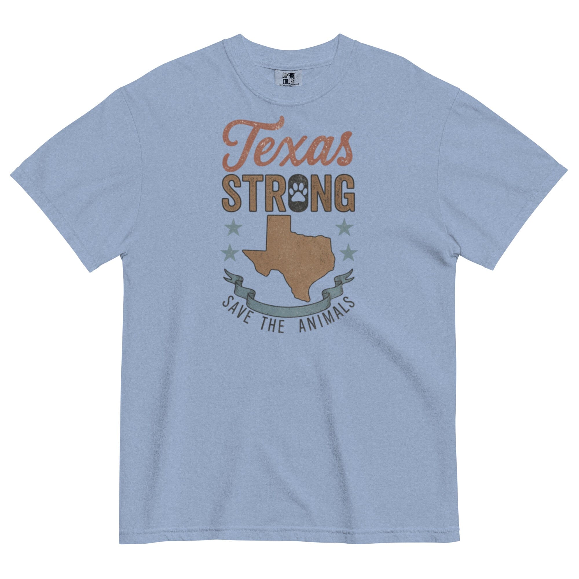 TX State Strong Pigment Dyed Uni T (ALL PROFIT DONATED)