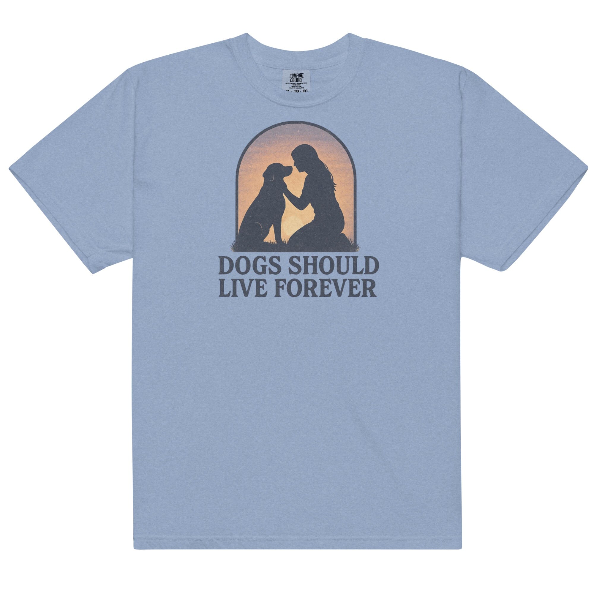 New Live Forever Pigment Dyed Uni T (PMAR)