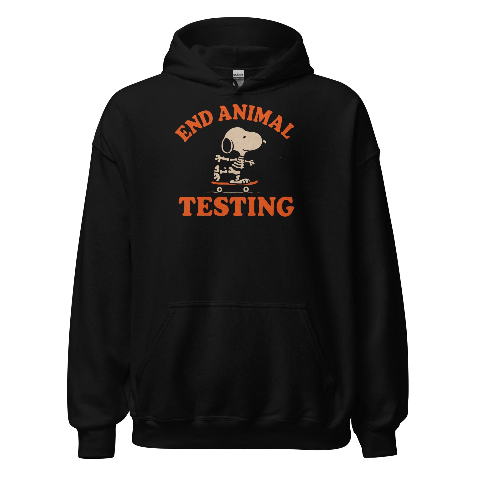 End Animal Testing Skeleton Uni Sweatshirt (ALL PROFIT DONATED)