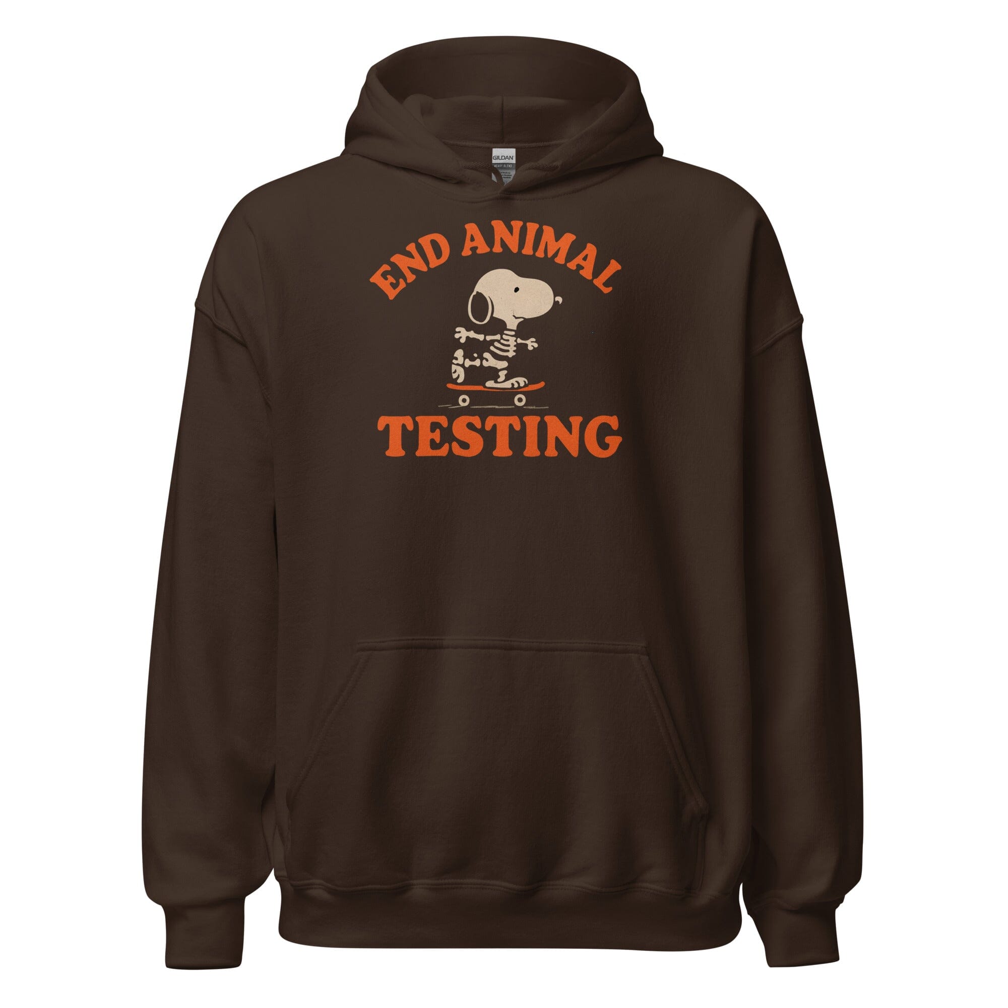 End Animal Testing Skeleton Uni Sweatshirt (ALL PROFIT DONATED)