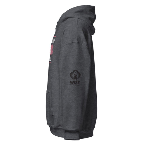 TAX DEDUCTIBLE UNISEX HOODIE (WISE ANIMAL RESCUE)