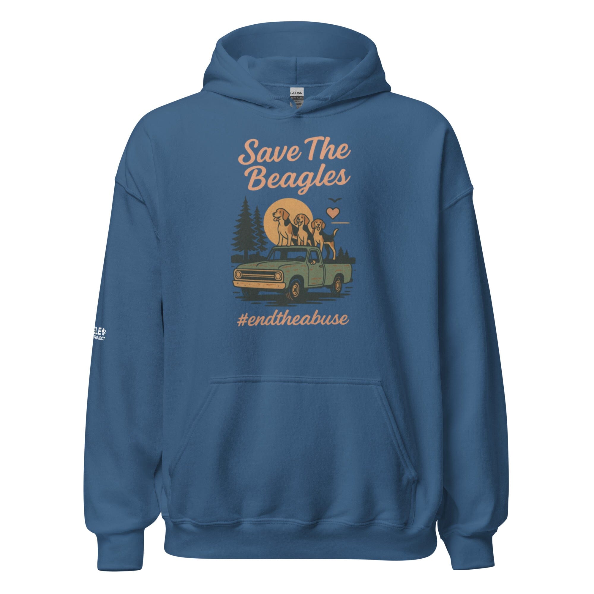 Save the Beagles Truck Uni Hoodie (ALL PROFIT DONATED)