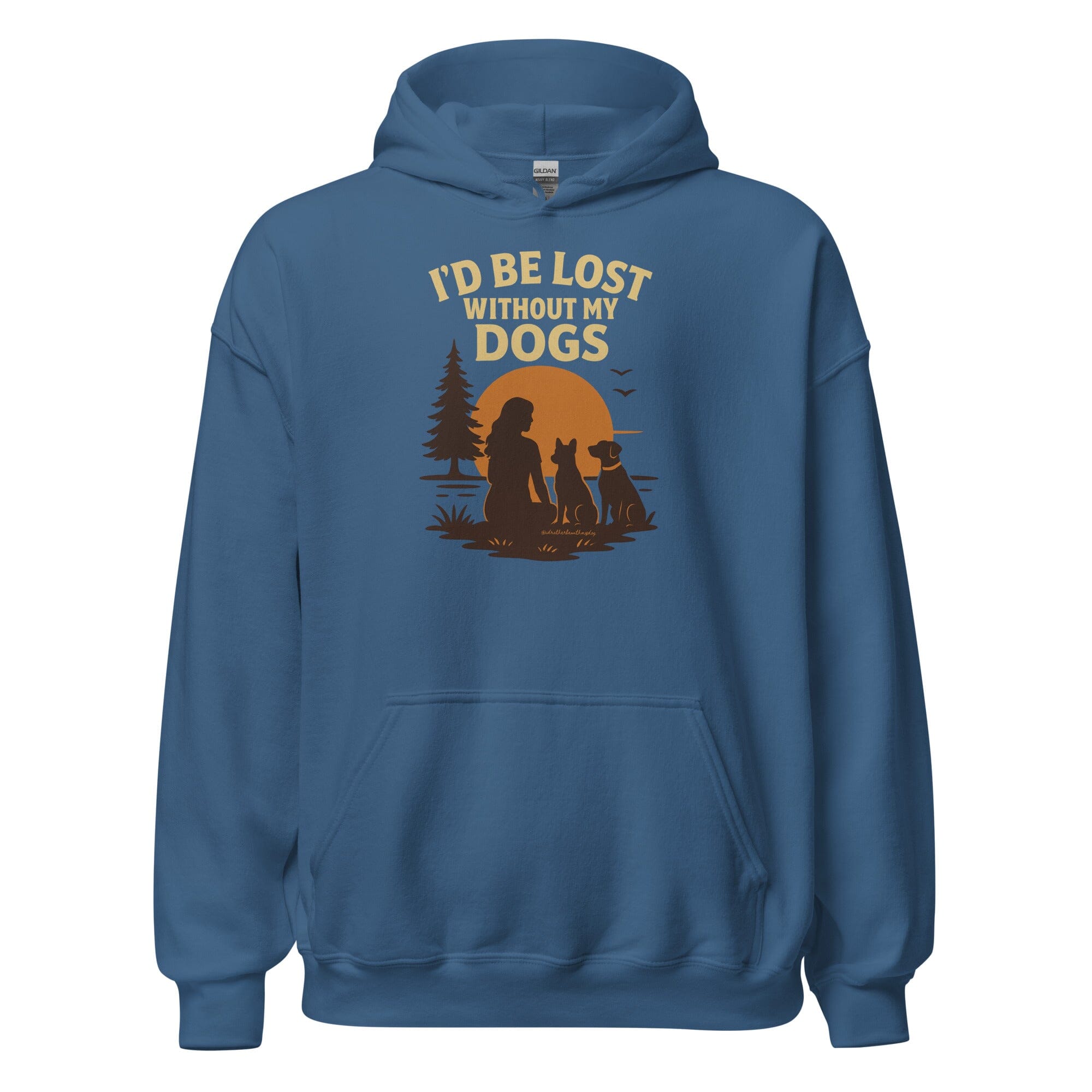 NEW: Lost Without My Dogs Uni Hoodie