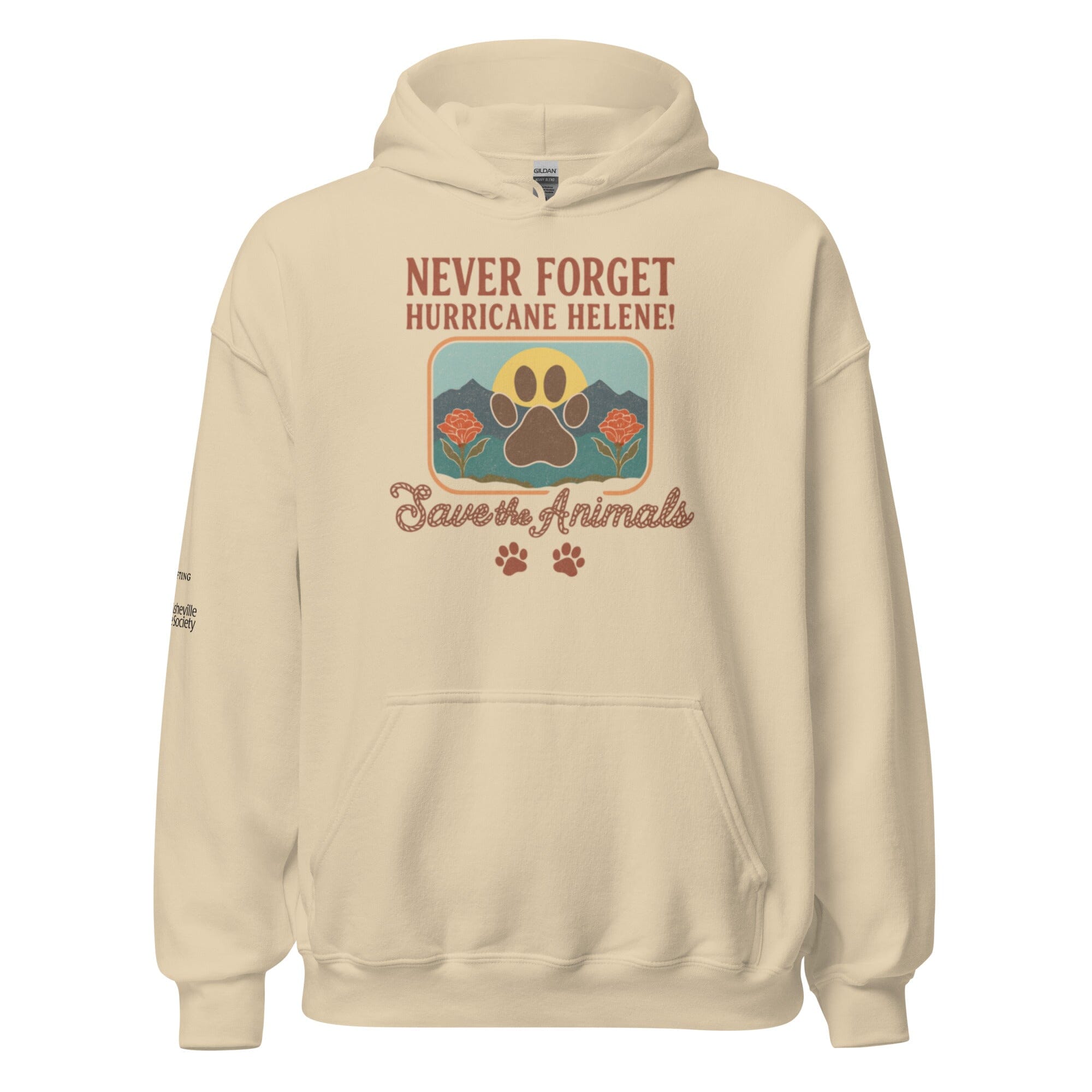 Never Forget Uni Hoodie (ALL PROFIT DONATED)