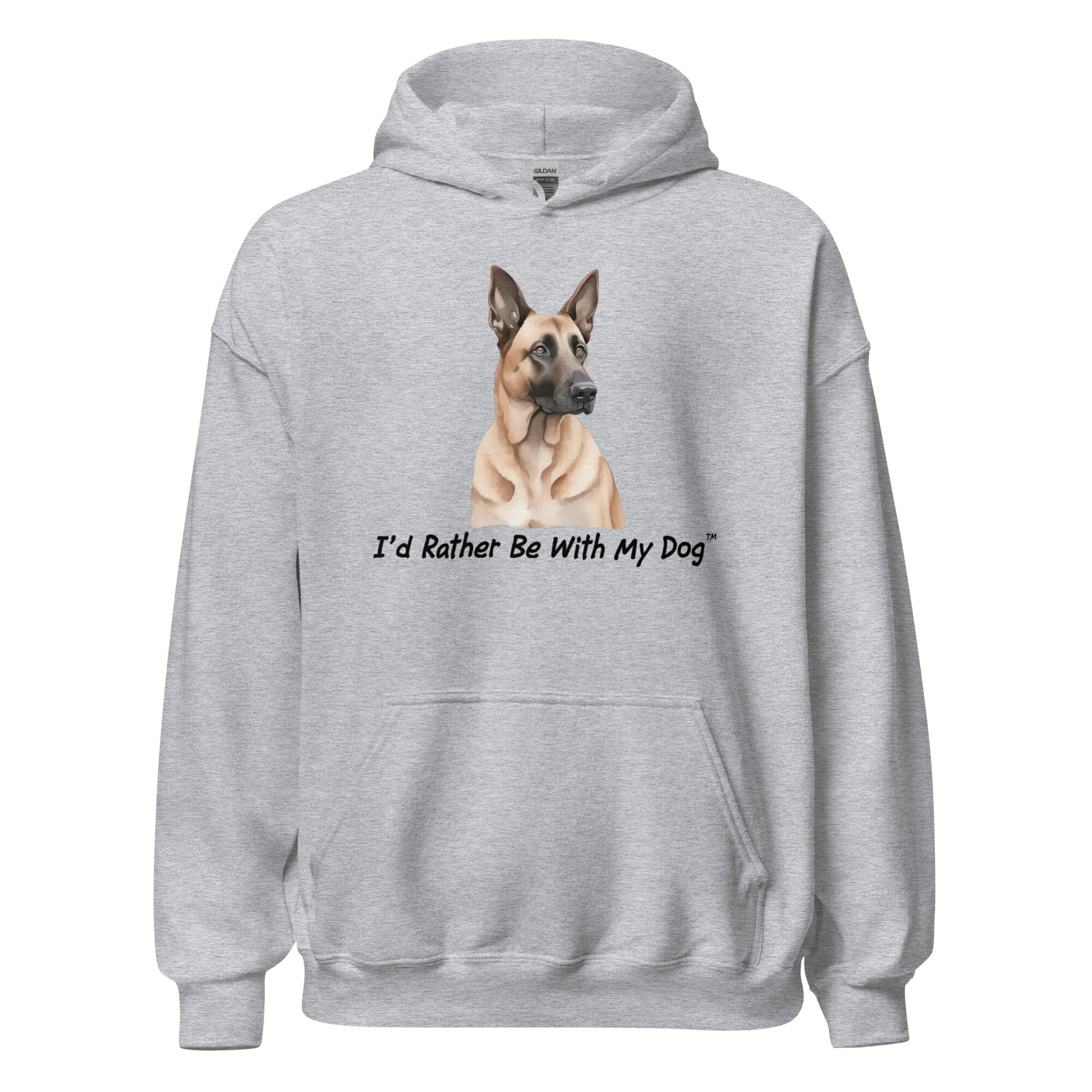 Belgian Malinois Uni Hooded Sweatshirt
