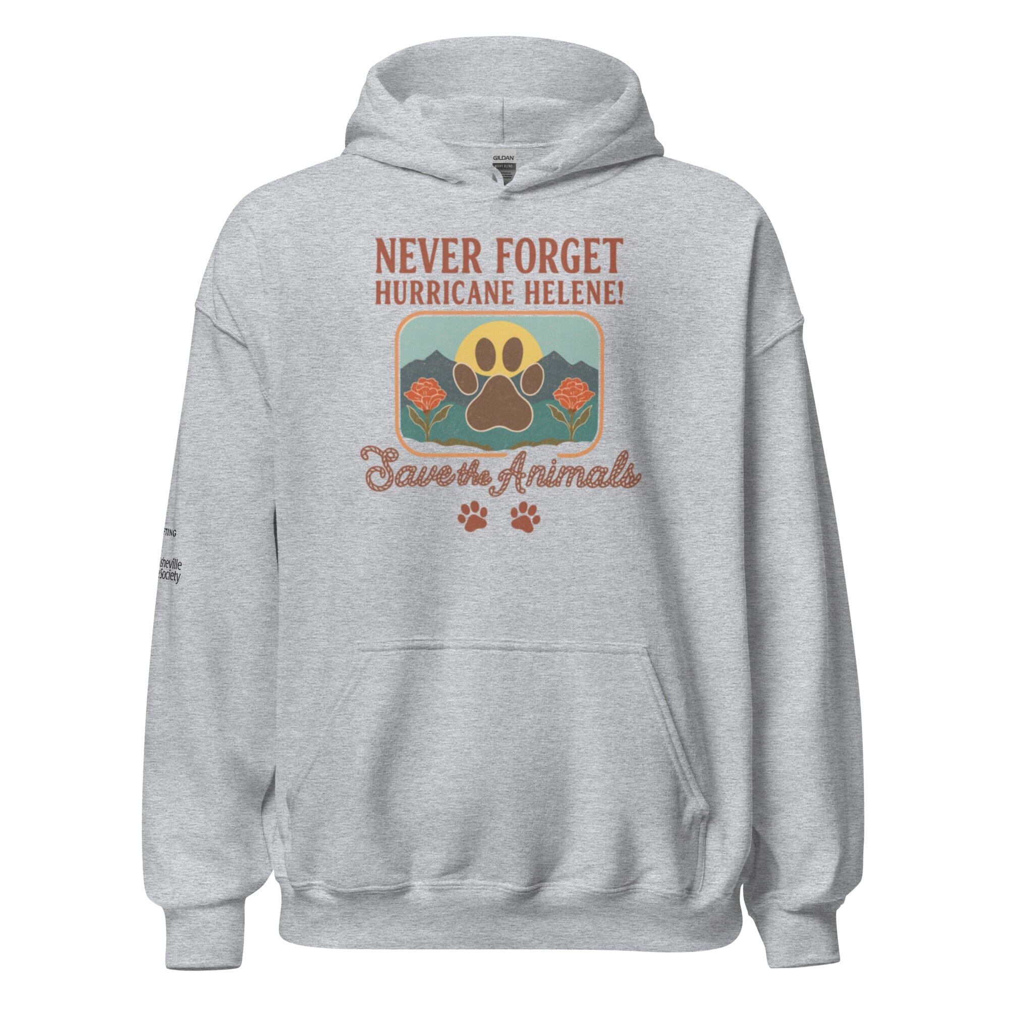Never Forget Uni Hoodie (ALL PROFIT DONATED)