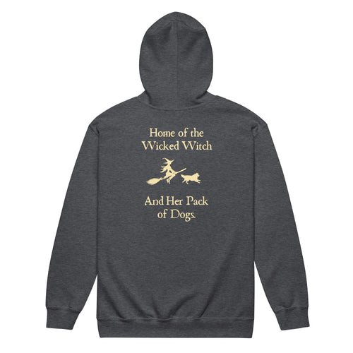 Wicked Witch Zip Up Hoodie (Unisex)