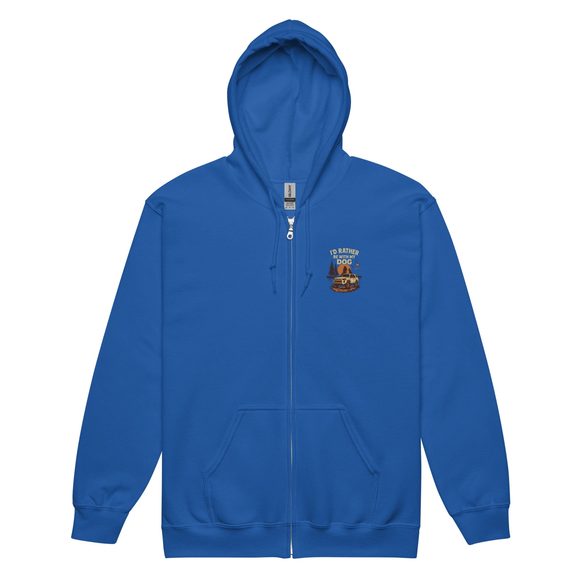 Sunset Runner Zip Up Uni Hoodie