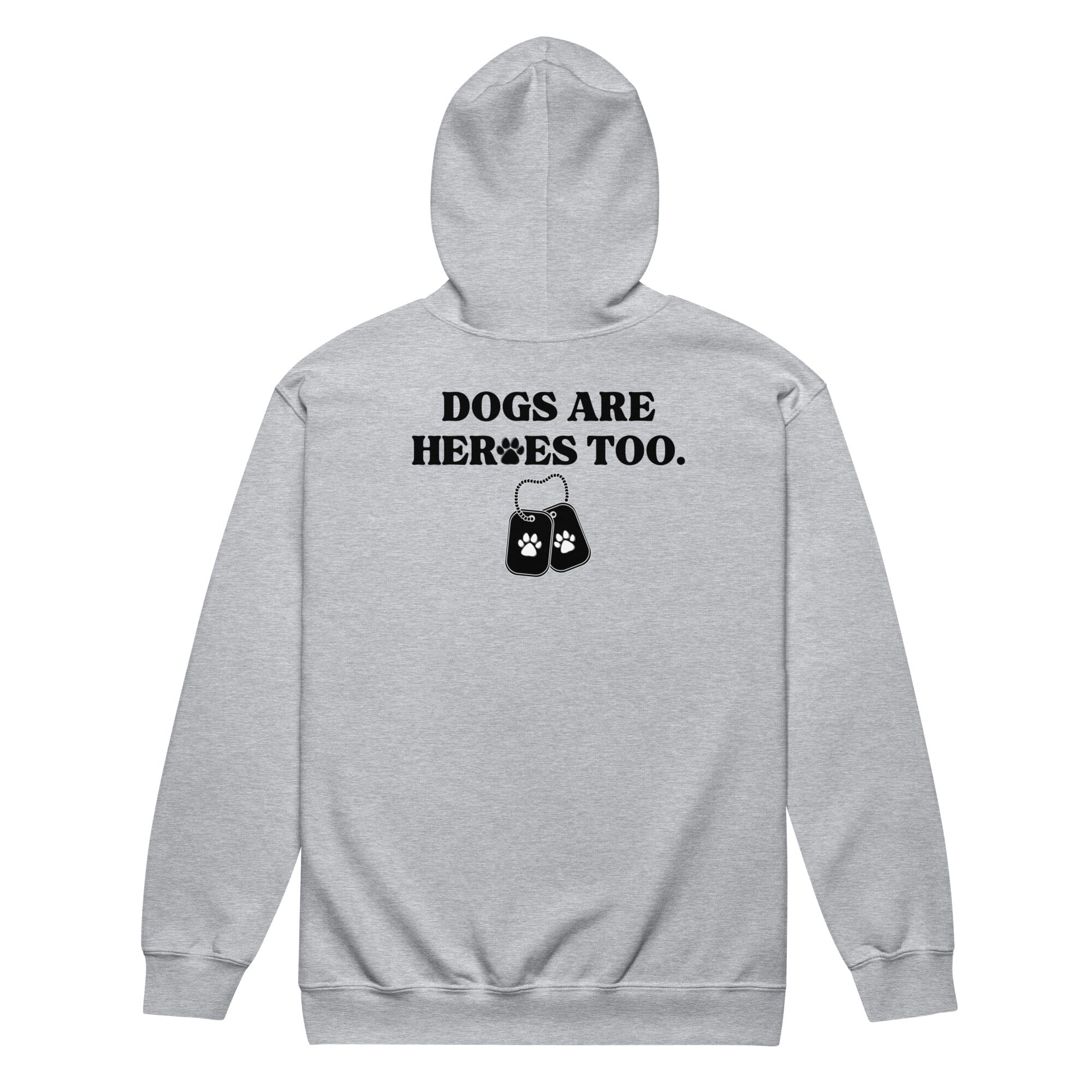 Heroes Too Zip Up Hoodie (Unisex)