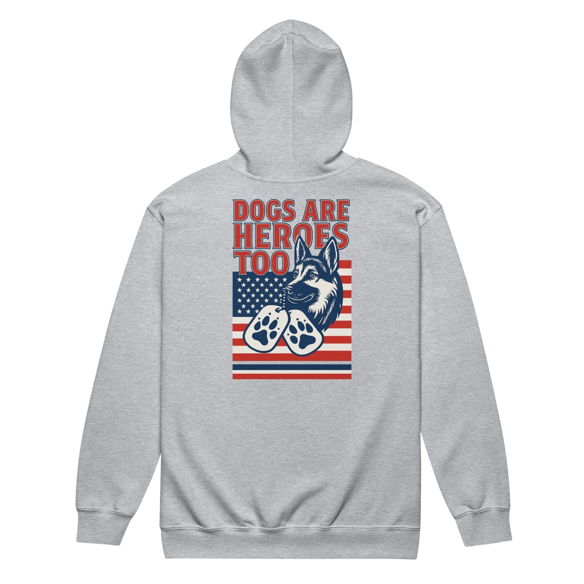Heroes Flag Zip Up Uni Hoodie (100% Profit Donated)