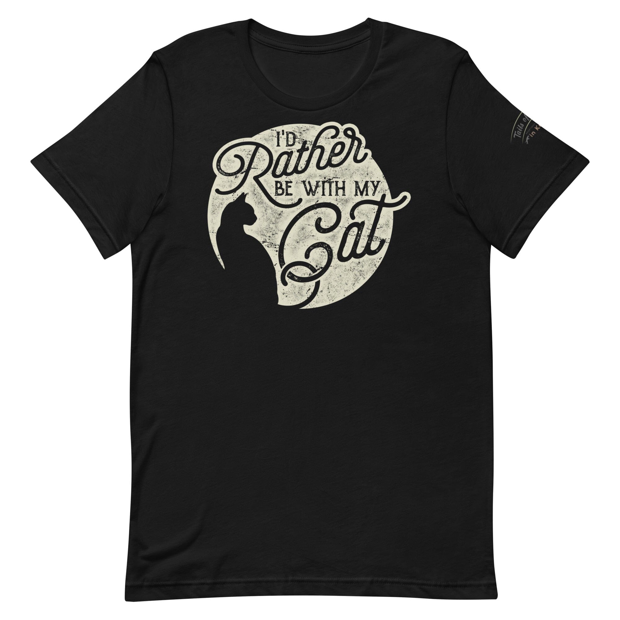 I'd Rather Be With My Cat Uni T (Tails of Rescue in Kahoots)