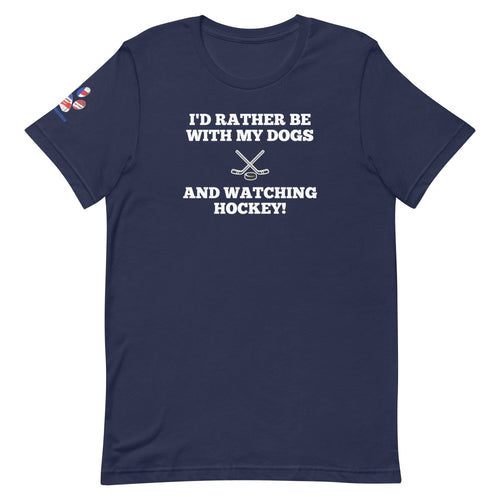 Watching Hockey Unisex T