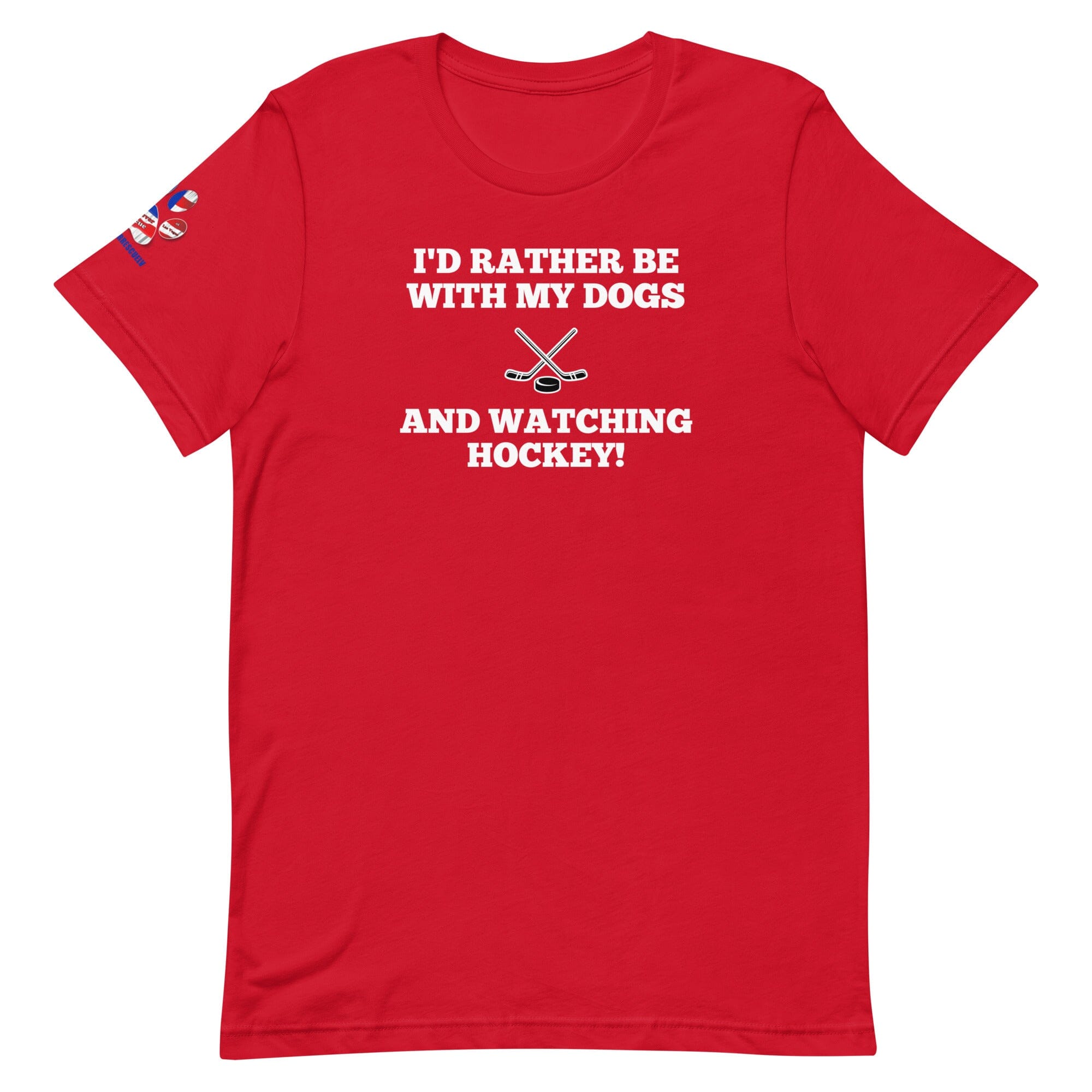 Watching Hockey Unisex T