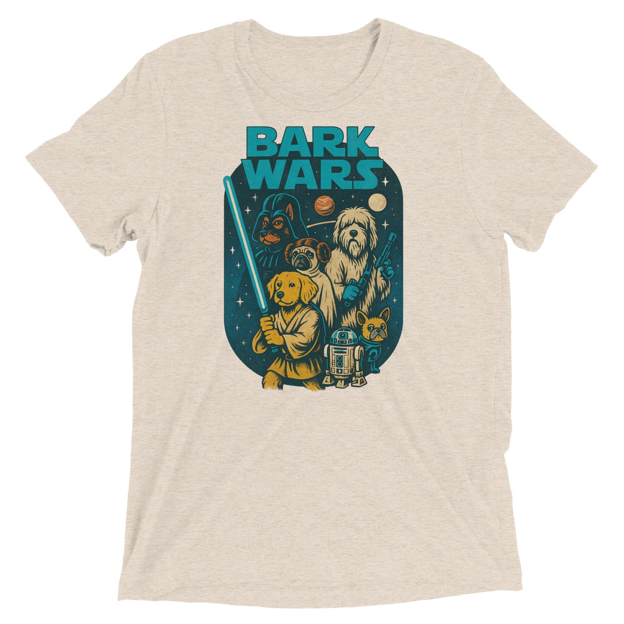 Bark Wars Triblend Uni T