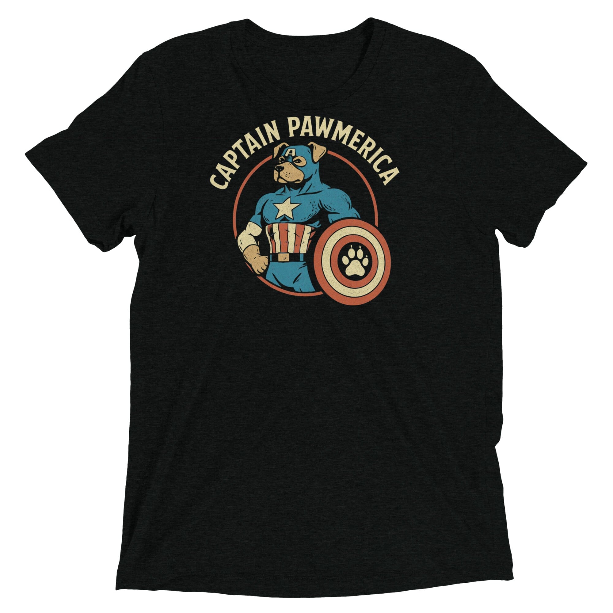 Captain Pawmerica Triblend Uni T
