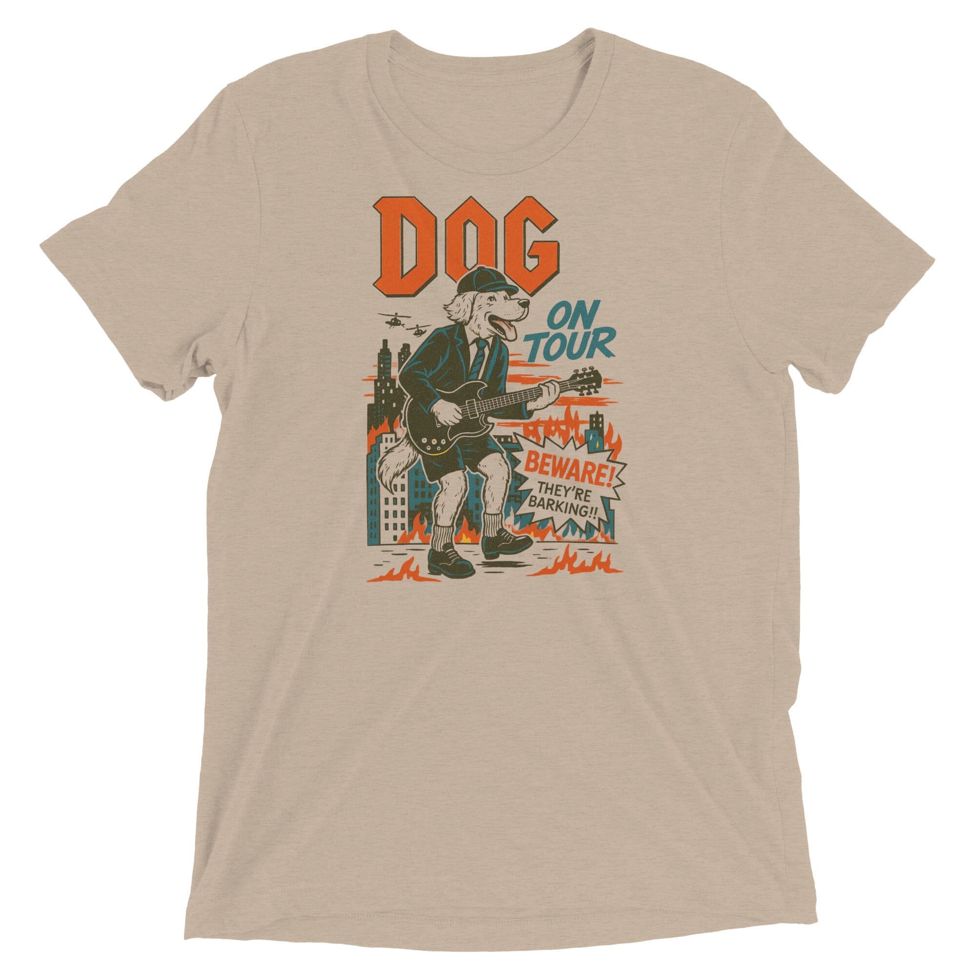 Dog On Tour Triblend Uni T