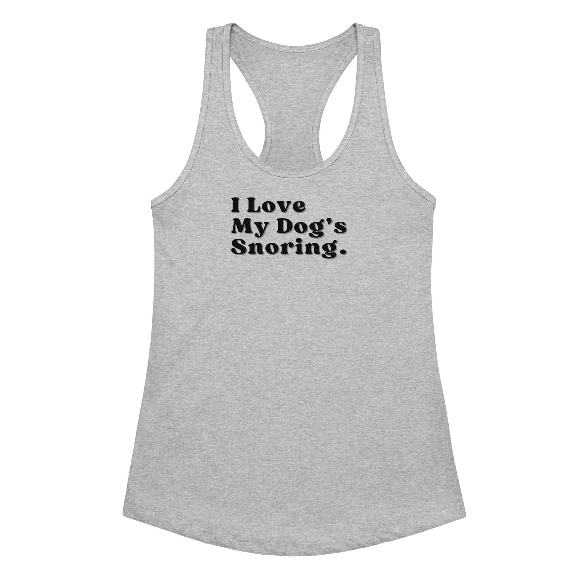 Snoring Racer Back Tank