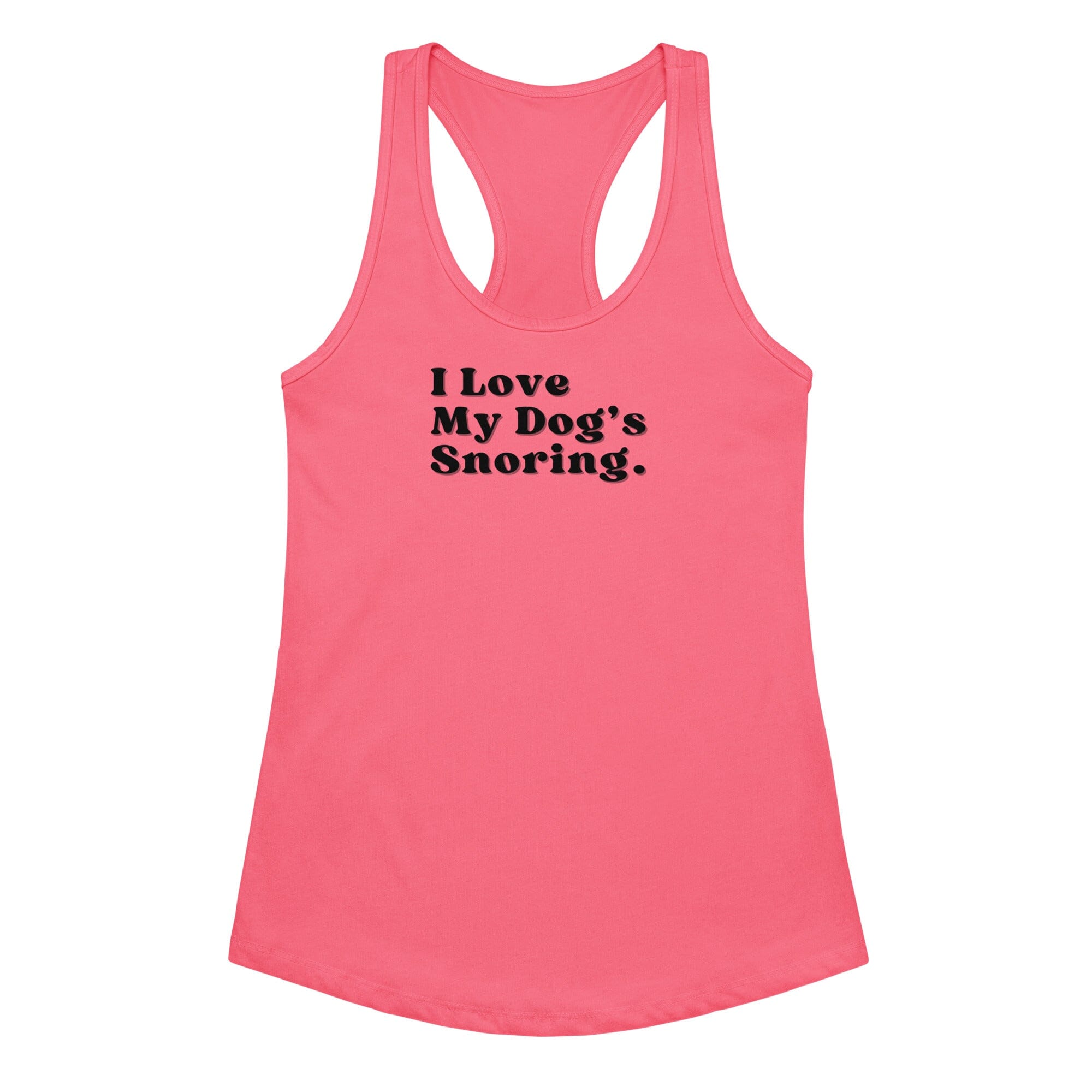 Snoring Racer Back Tank