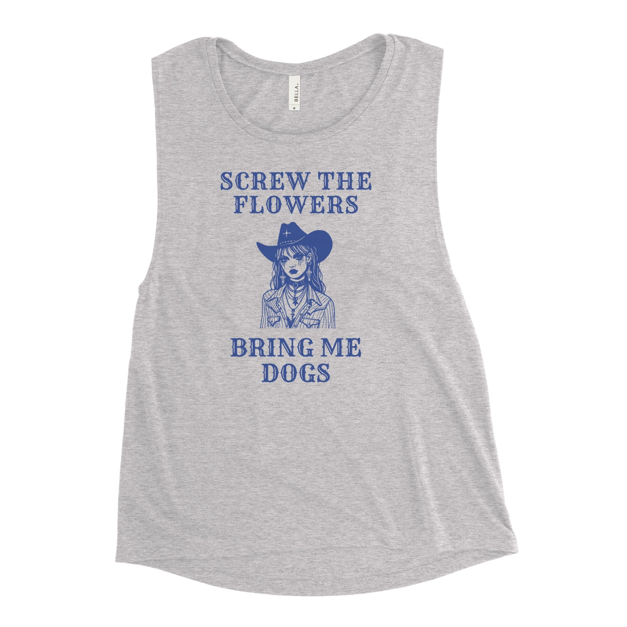 Screw the Flowers Ladies Tank