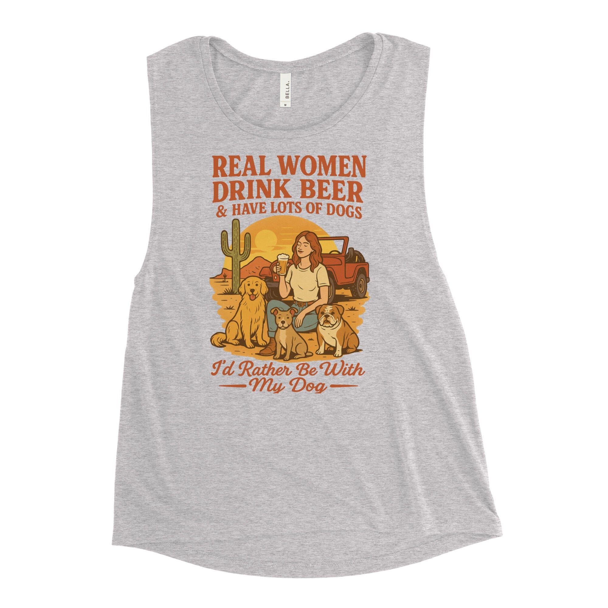 Women & Beer Ladies Muscle Tank