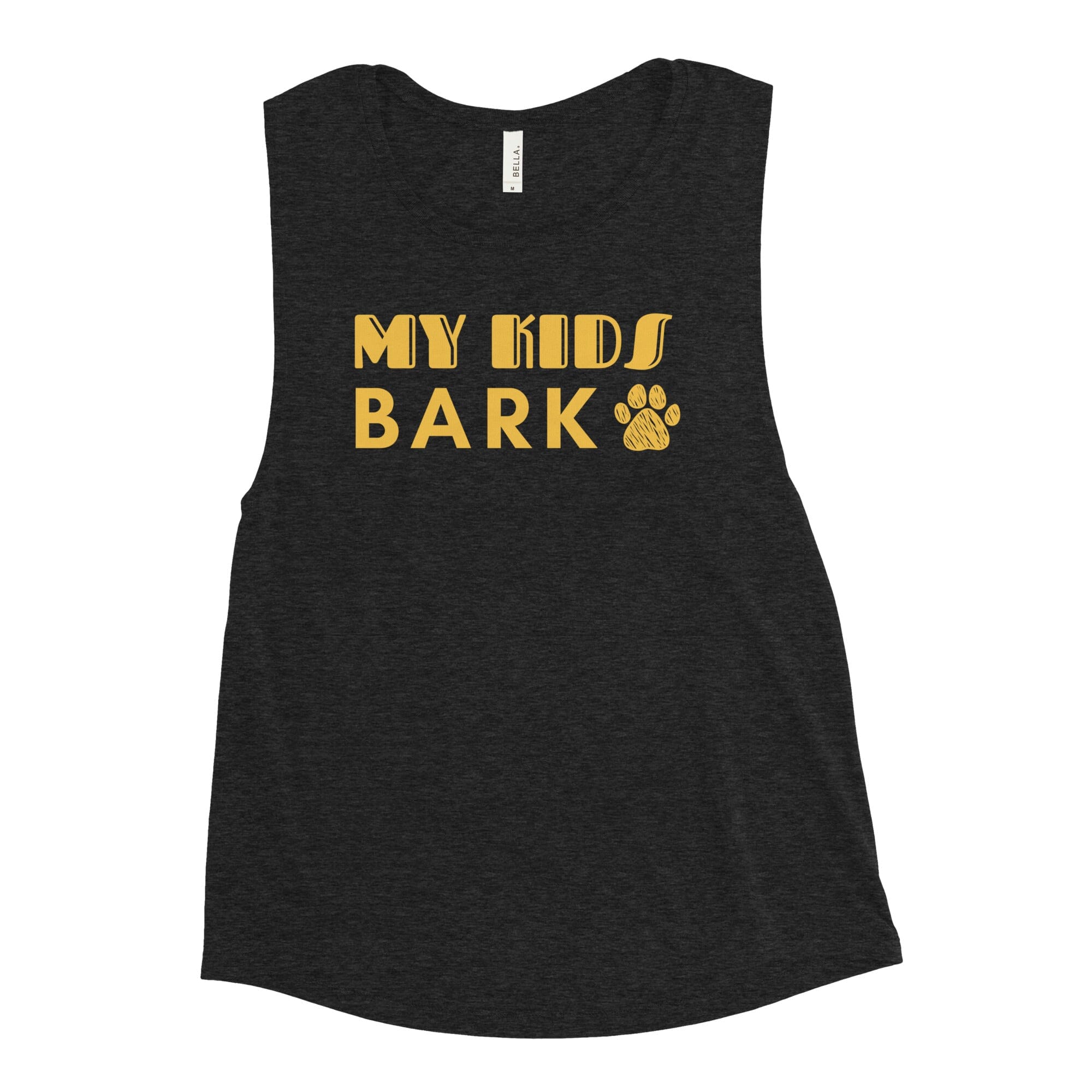 My Kids Bark Ladies Tank