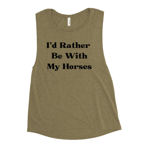 THE HORSE BASIC LADIES TANK (PLURAL)